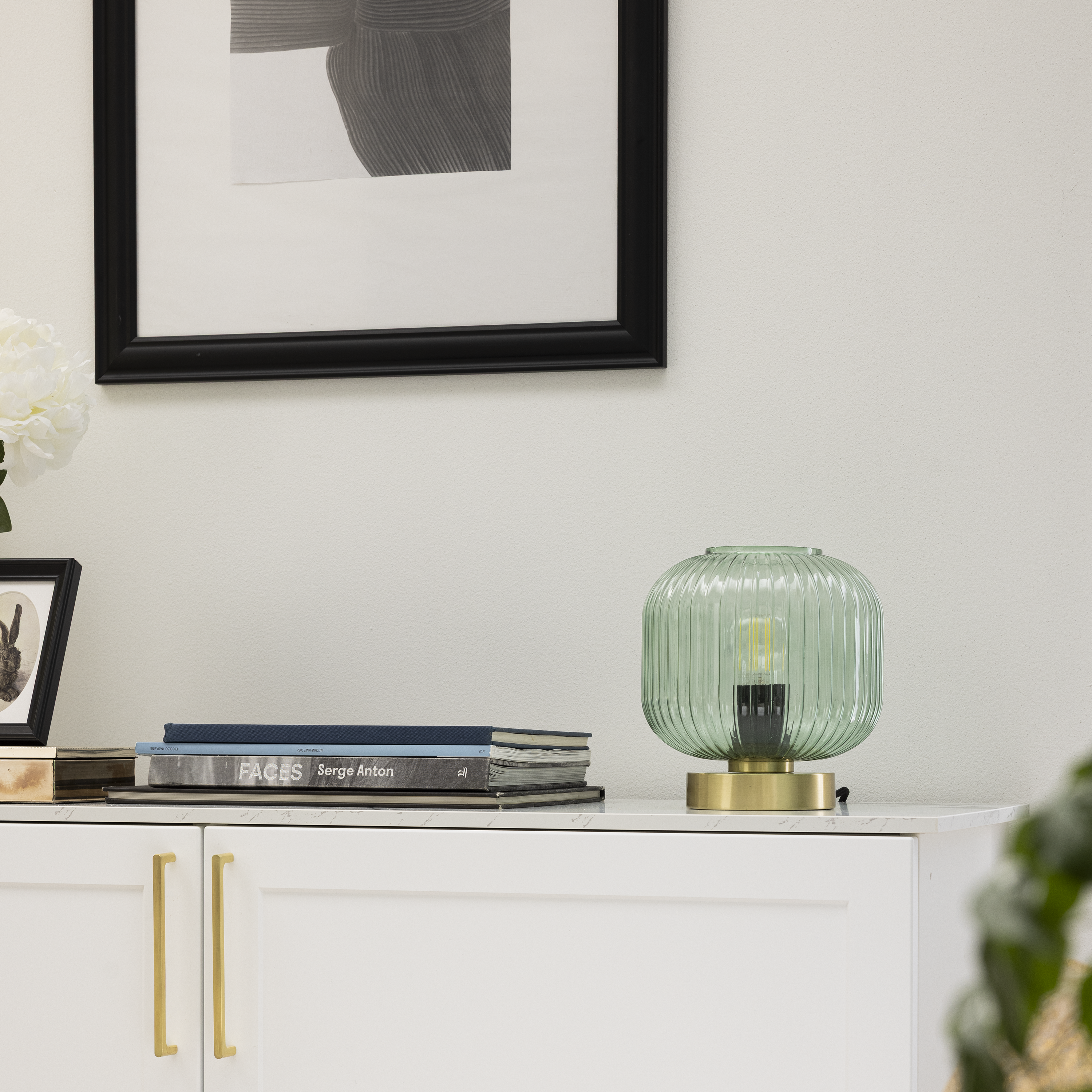 Lampa stołowa Dipsy zielona E27 Inspire - 4