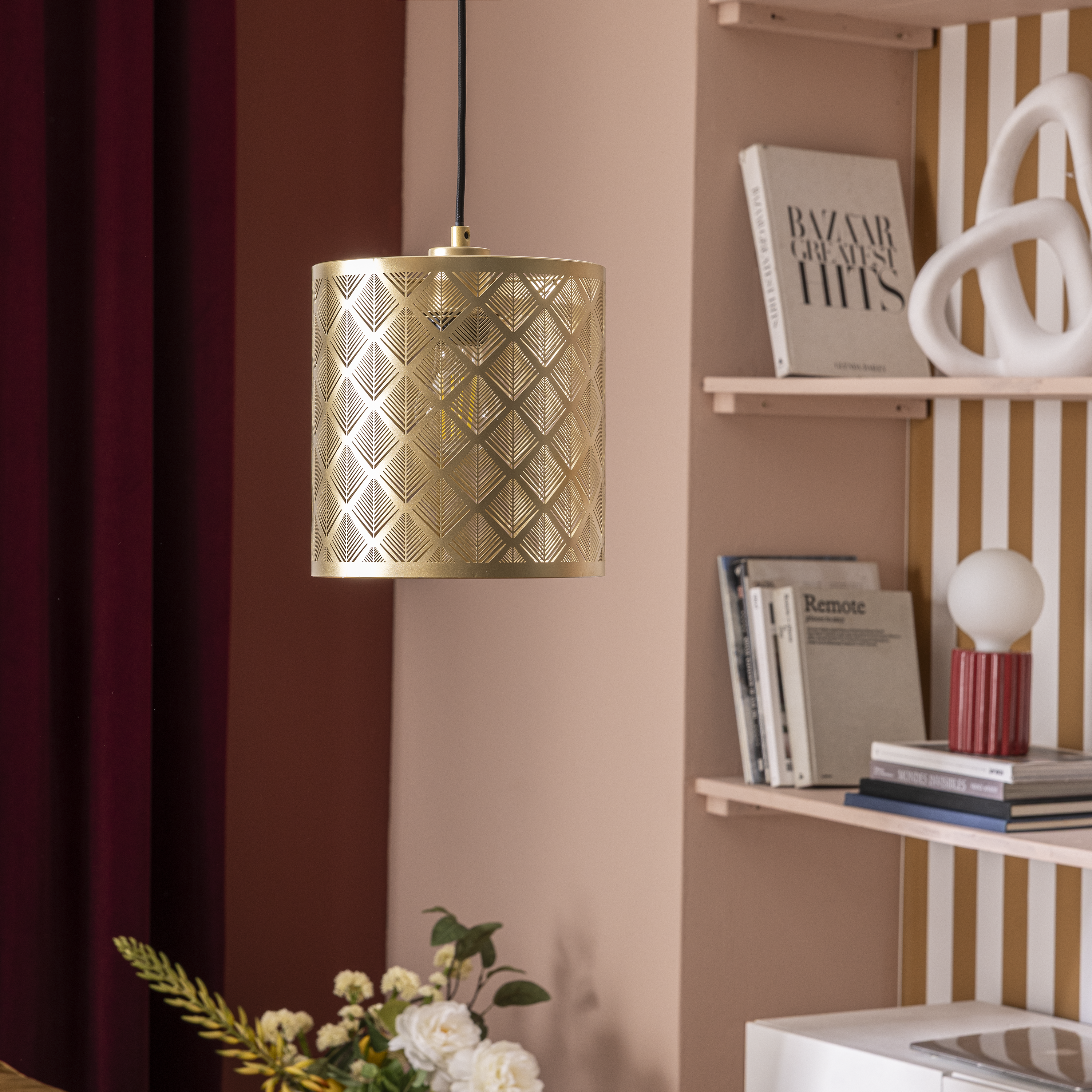 Lampa wisząca Galati złota E27 Inspire - 3