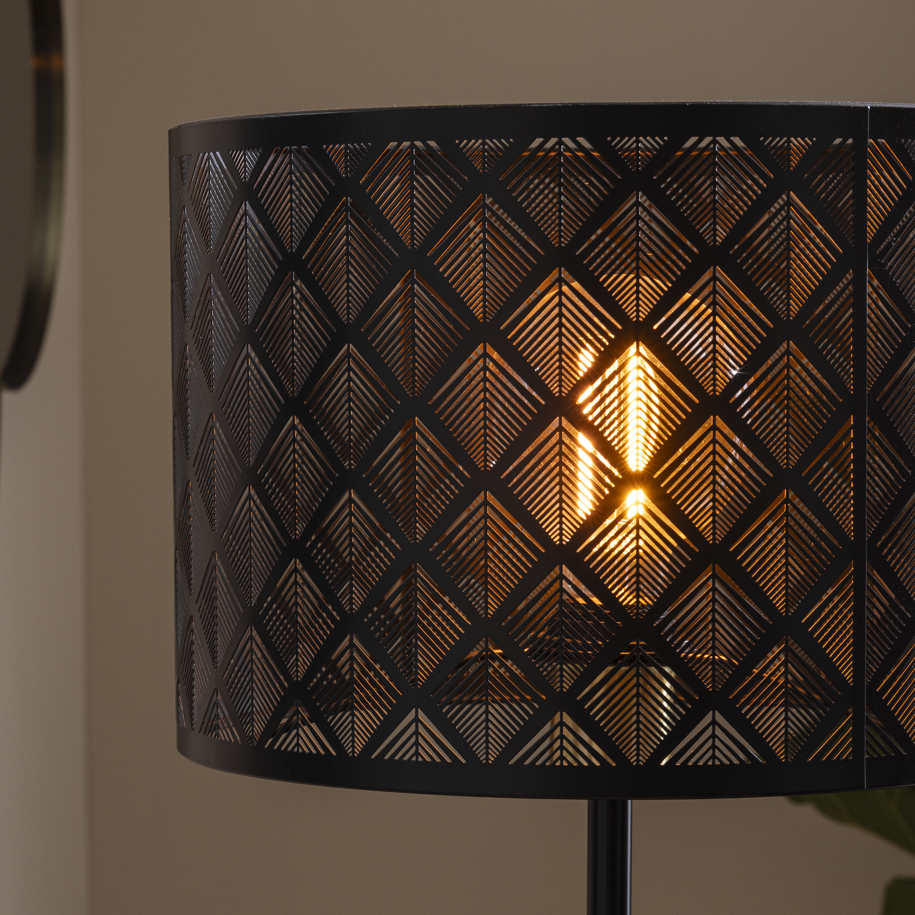 Lampa podłogowa Galati czarna E27 Inspire - 12