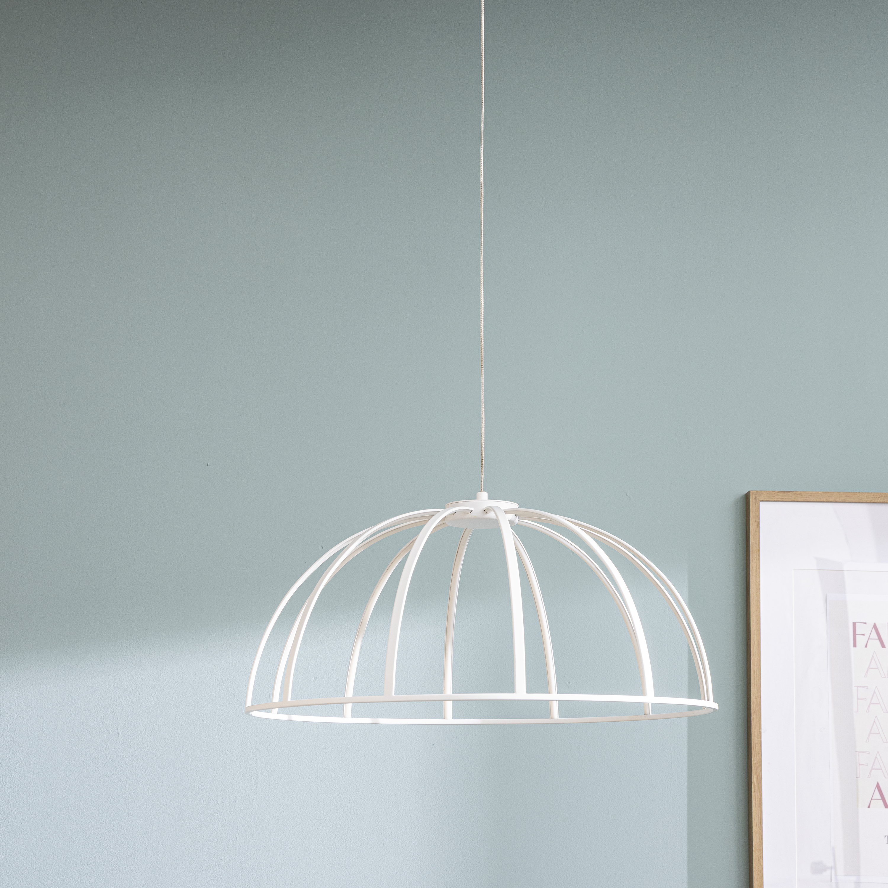 Lampa wisząca Nilda biała LED Inspire - 4