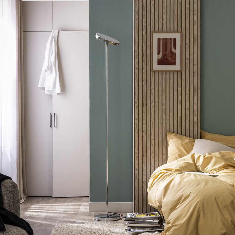 Lampa podłogowa Osana chrom 3200 lm LED Inspire