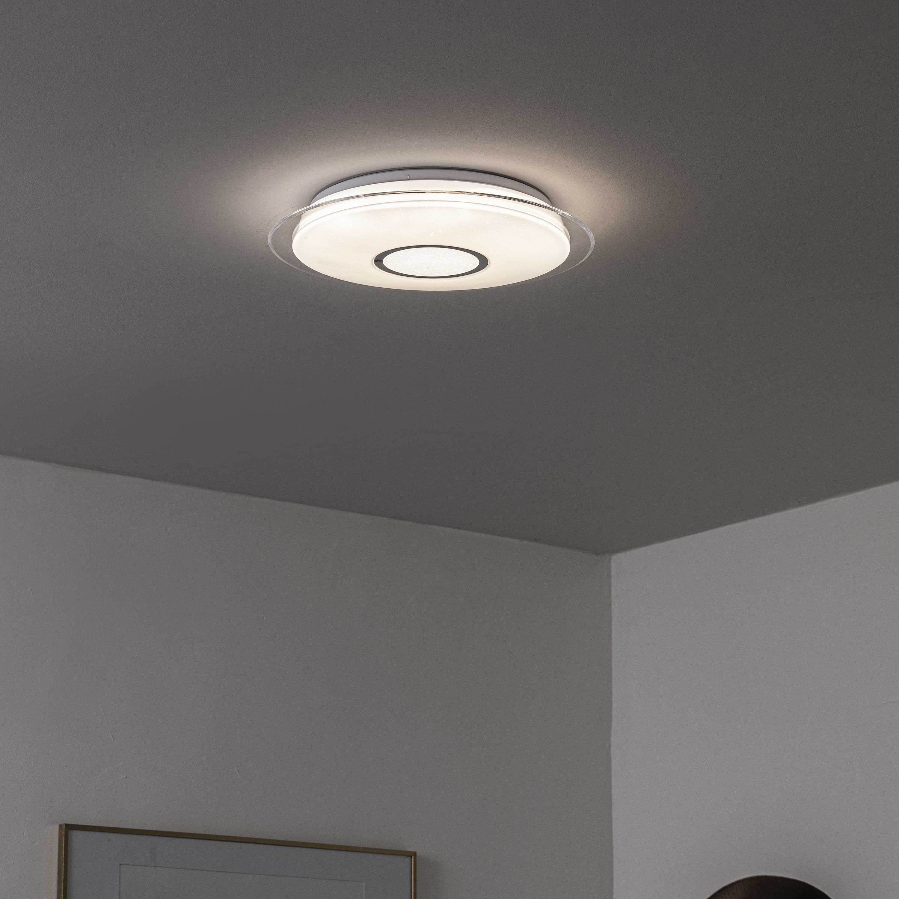 Candeeiro de teto Vizzini Star 3300lm CCT/DIM Inspire - 13