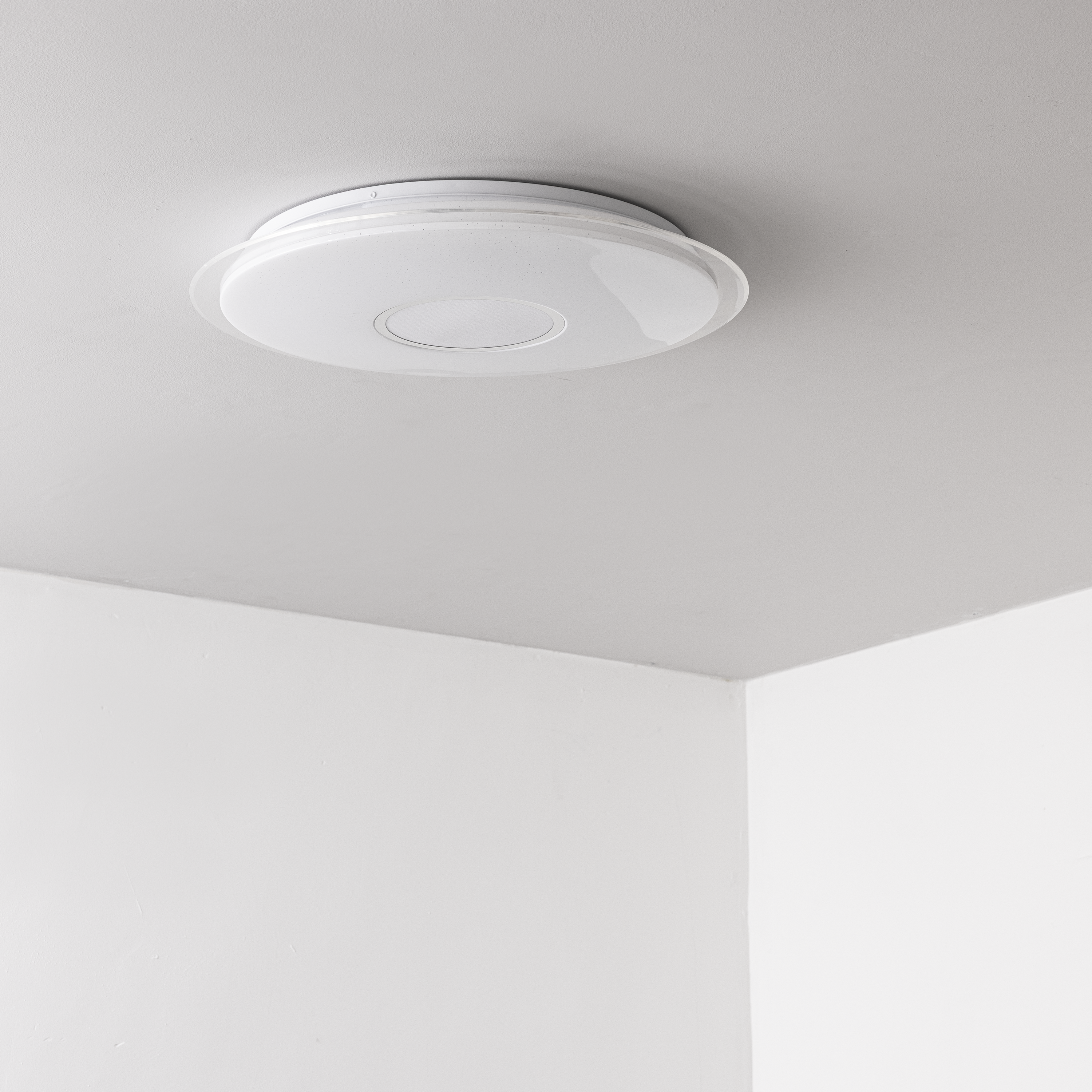 Plafonnier, changement de couleur, enceinte bluetooth, Vizzini ENKI INSPIRE D56 - 3