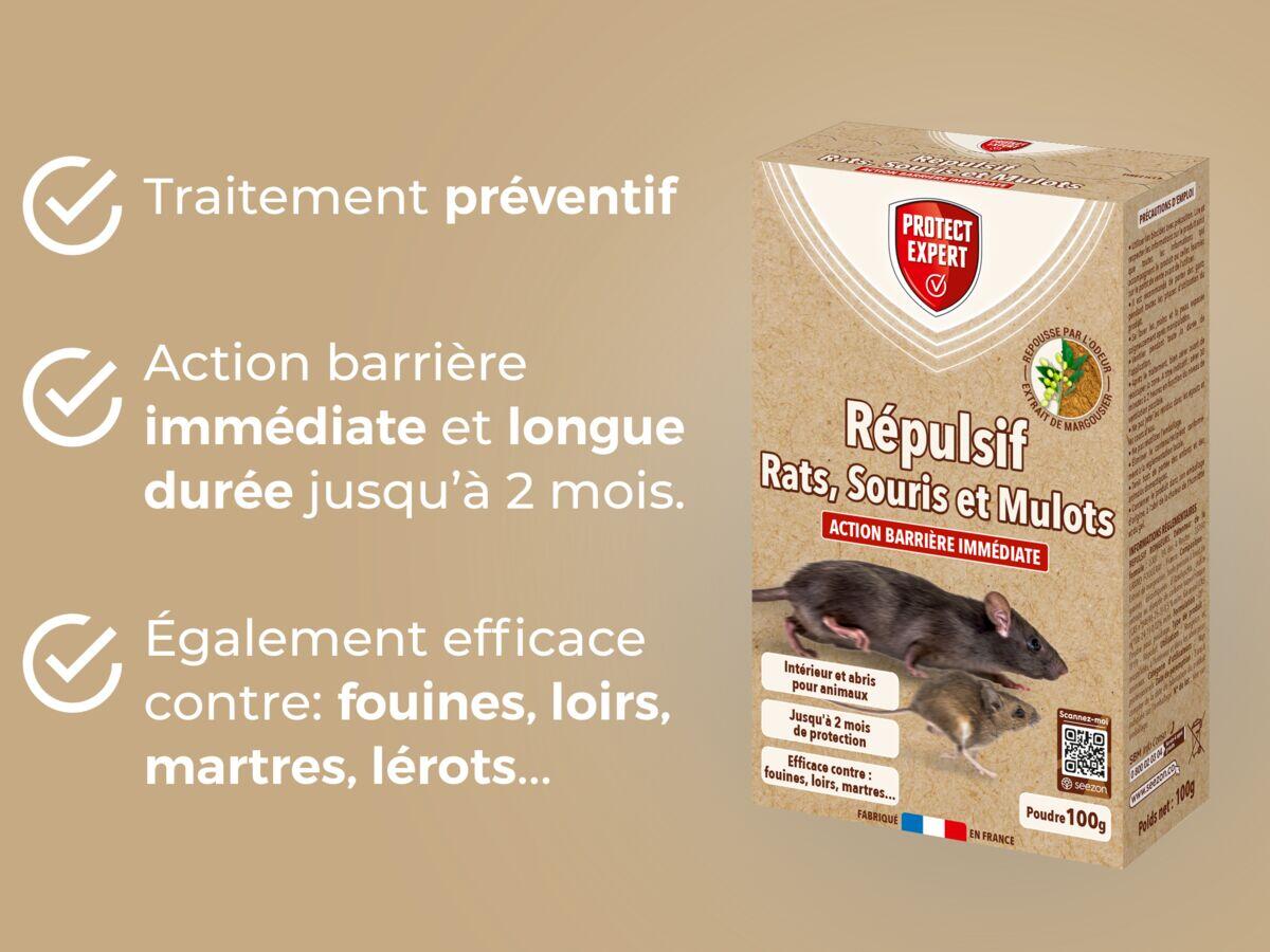 Répulsif antirats et souris PROTECT EXPERT, 100g - 3