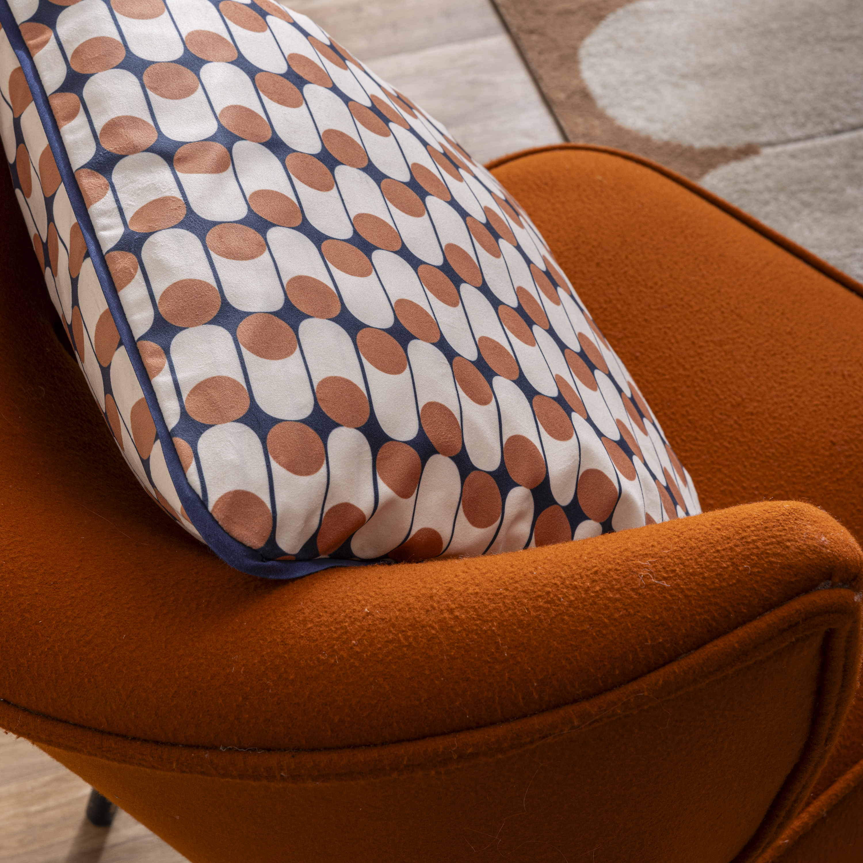 Housse de coussin Strok multicouleur, 50 x 50 cm - 9
