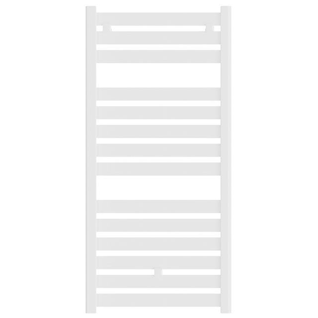 Sèche-serviettes eau chaude Majori EQUATION 550W H.114.6 x l.54.5 cm droit blanc