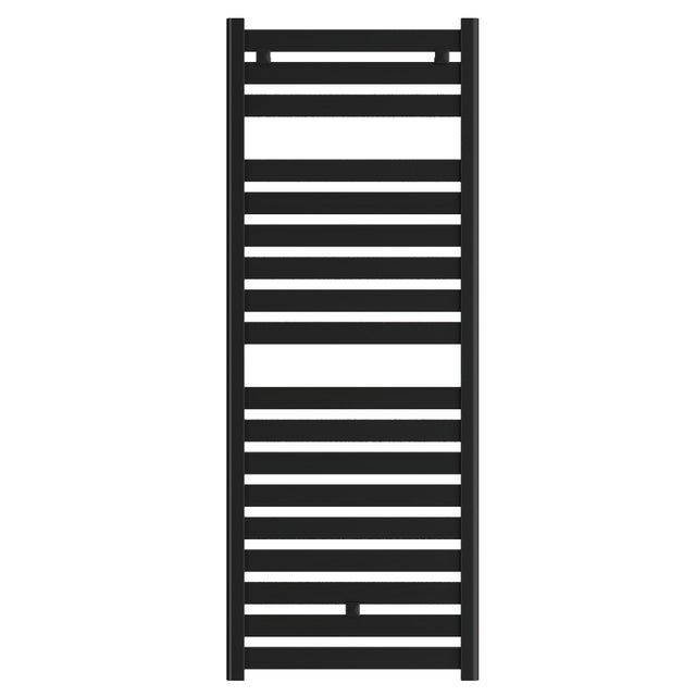 Sèche-serviettes eau-chaude Majori EQUATION 650W H.142.6 x l.54.5 cm droit noir