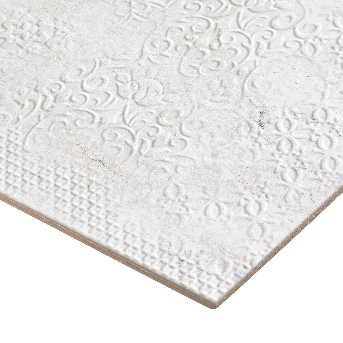 Piastrella da rivestimento interno in maiolica 25 x 40 cm smaltato grigio opaco Pietra Bella Decoro Trame traffico medio forte (pei 3/5) Sp. 6.1 mm 2 mq - 13