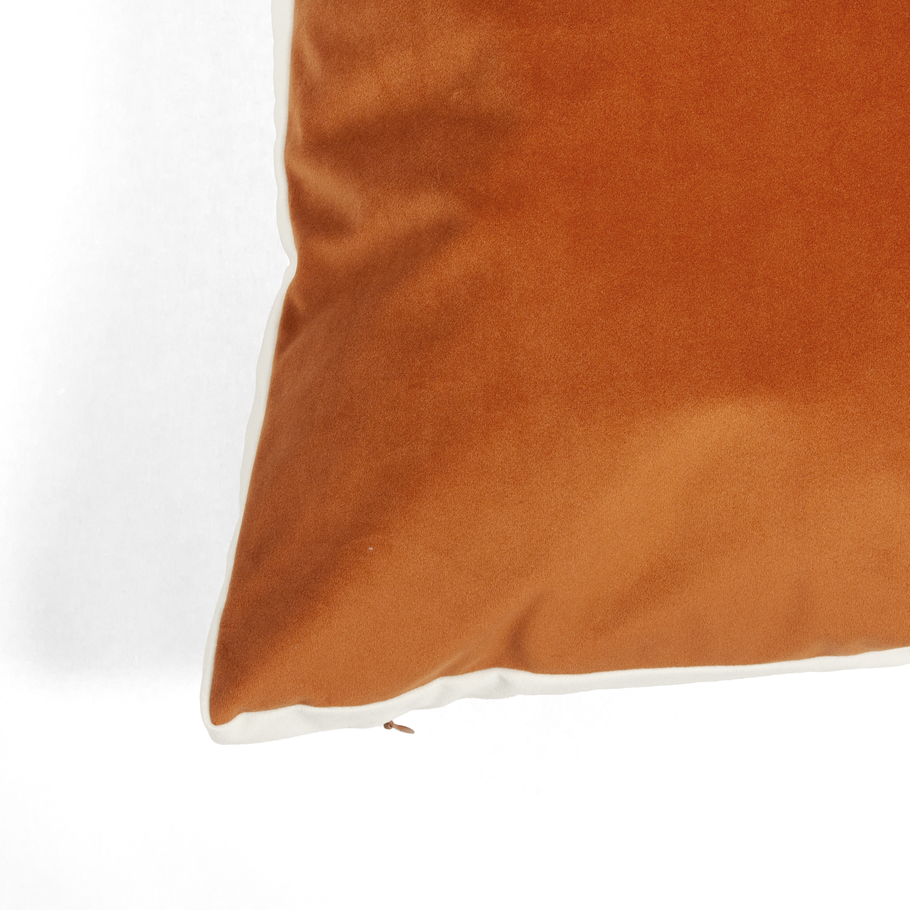 Housse de coussin Clarks, orange / cuivré, 50 x 50 cm, INSPIRE - 8