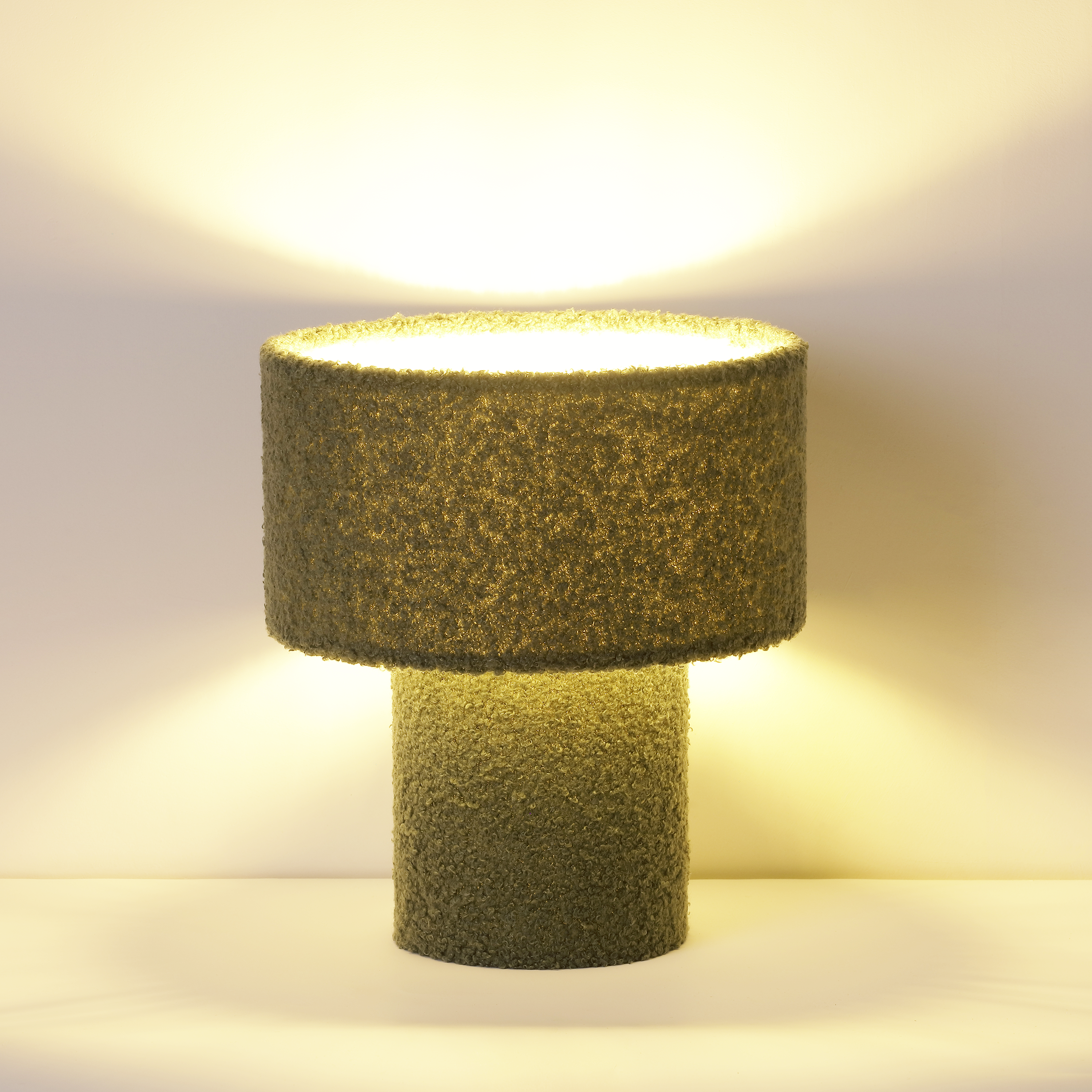 Lampa stołowa Nans zielona E27 25 cm Inspire - 3