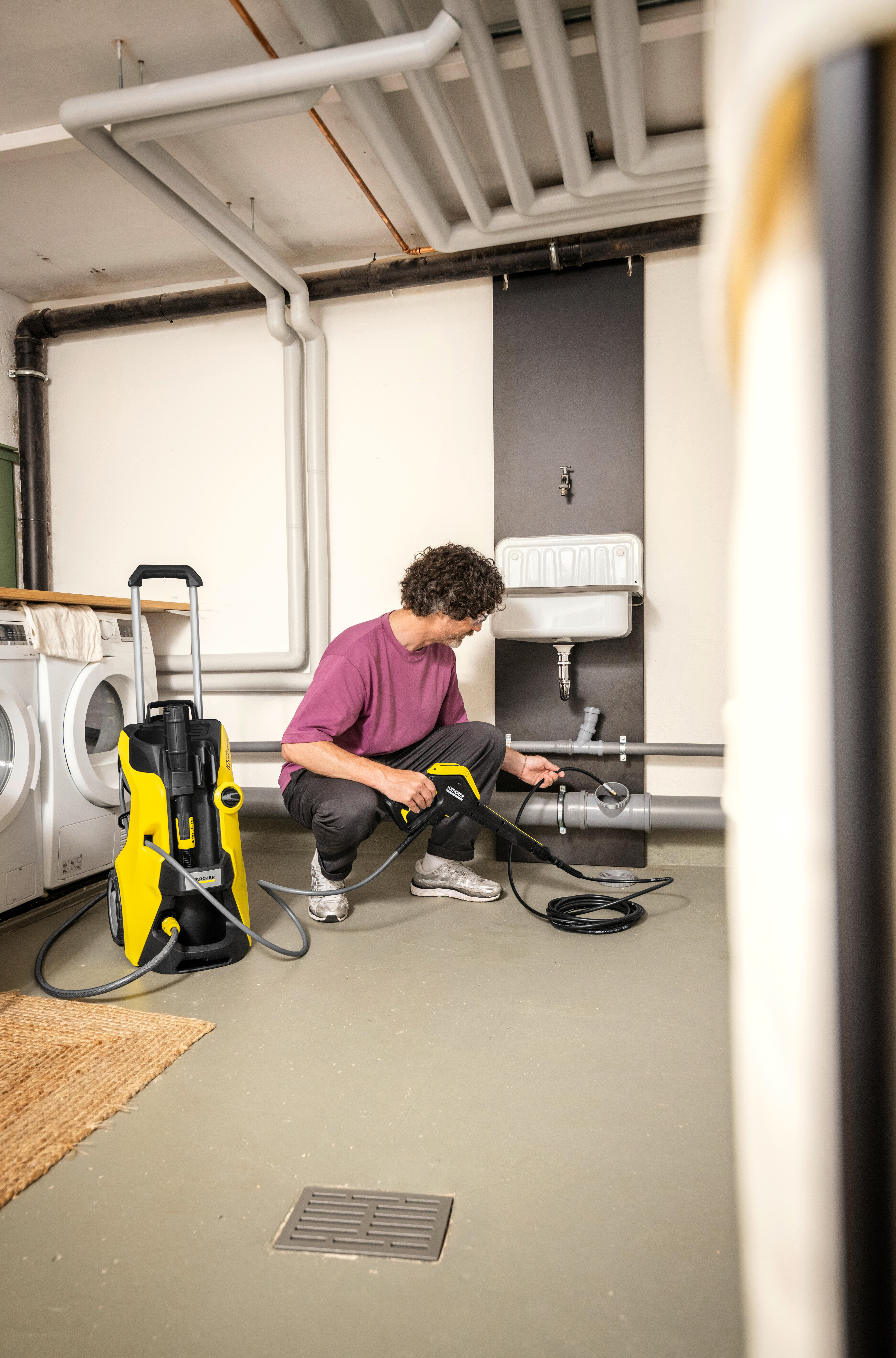Déboucheur de canalisation 7,5m + set de buses - KARCHER - 3