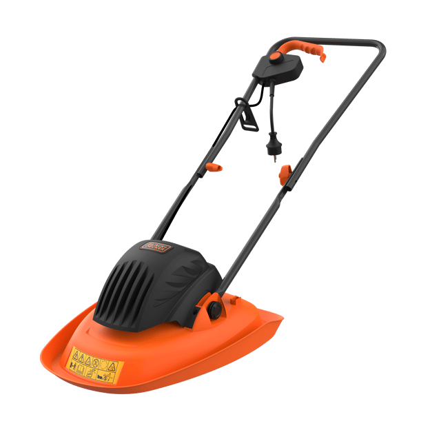 Tagliaerba elettrico BLACK + DECKER a cuscino d'aria 1200 W L 30 cm