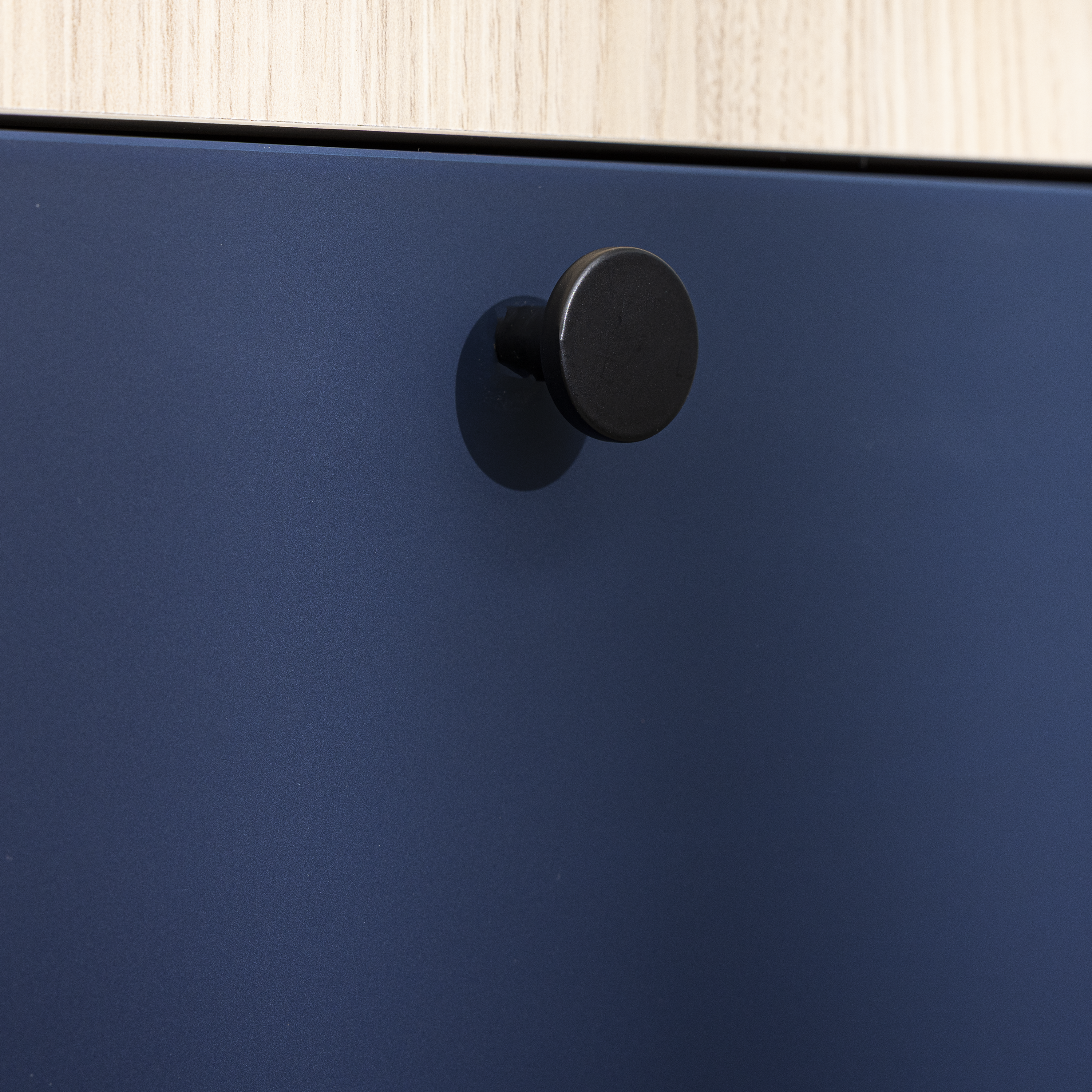 2 Puxadores preto mate 25 mm Spaceo Evo'M Benny - 6