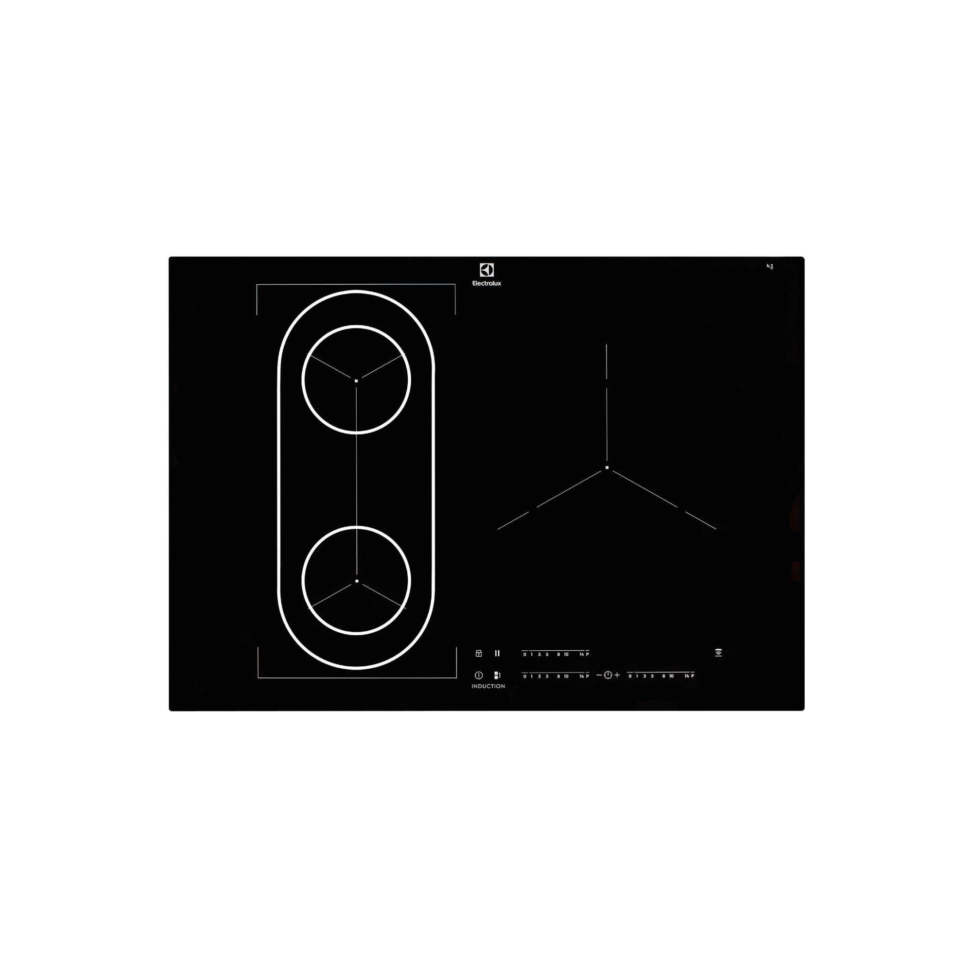 Plaque à induction 3 foyers noir ELECTROLUX EIV73342 - 3