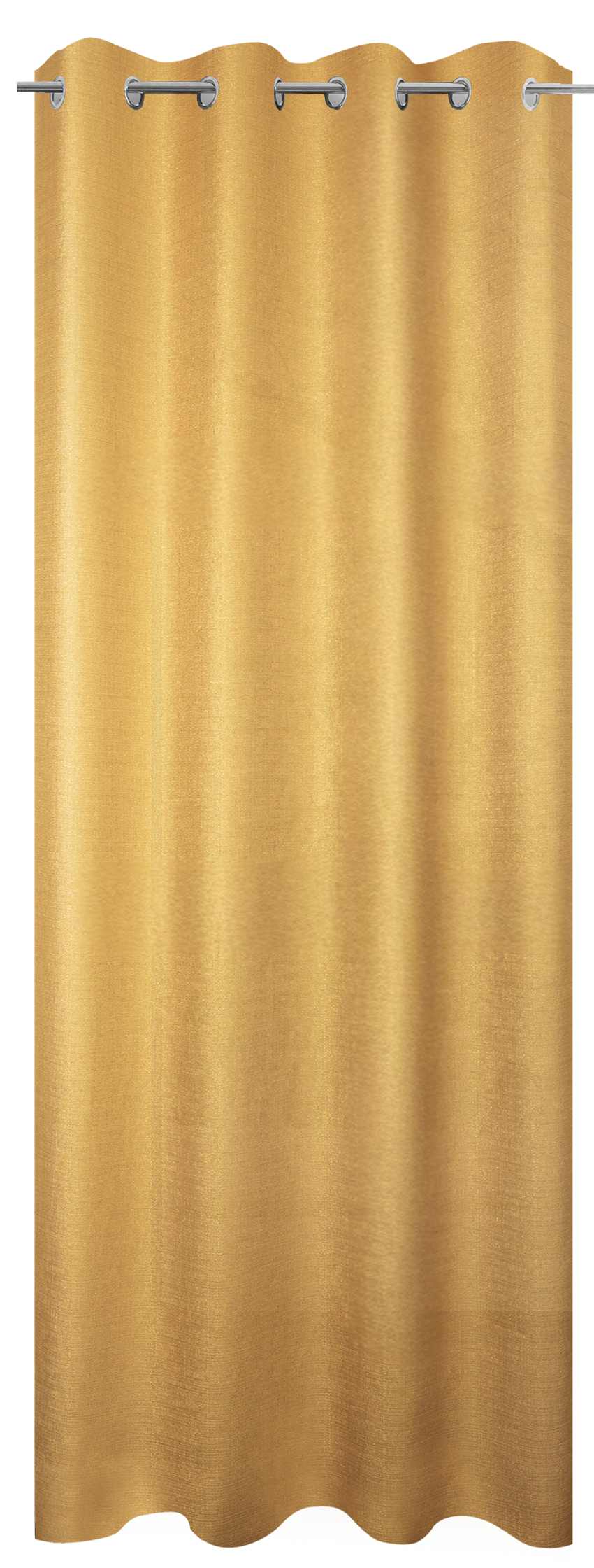 Cortinado ilhós Dario 140x260cm amarelo ouro Inspire - 2