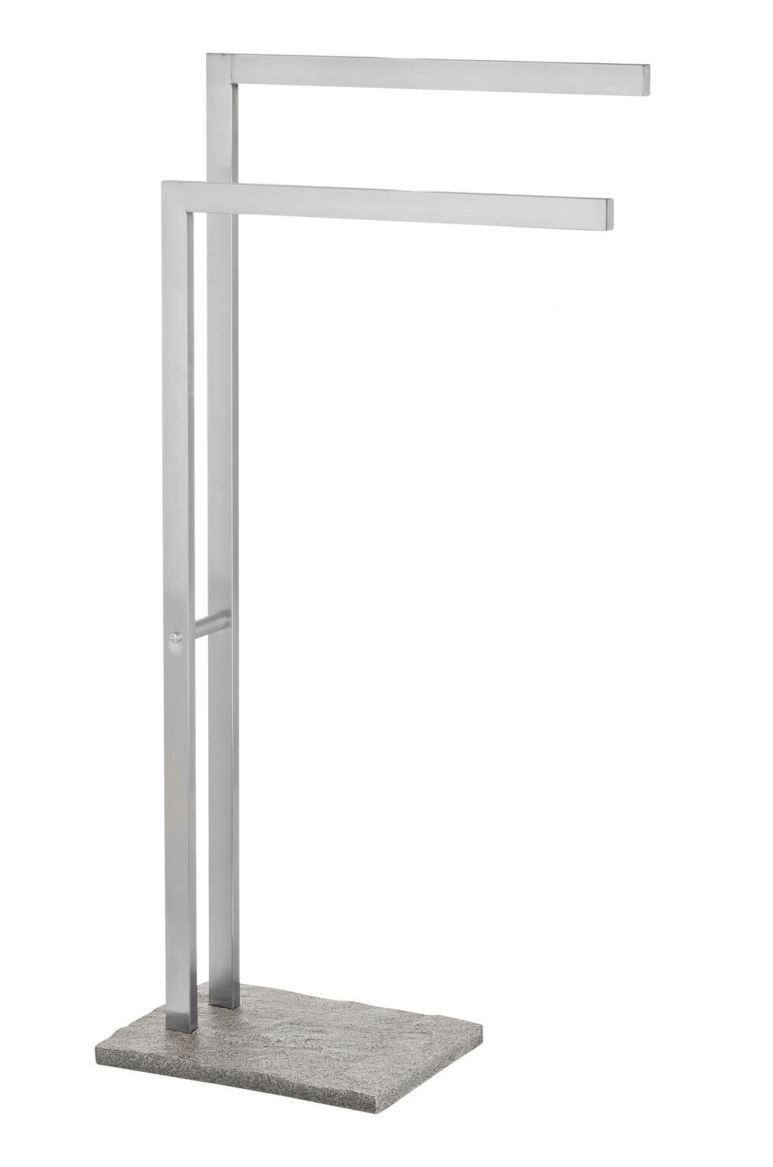 Toallero de pie granit gris 43.5x86.5 cm
