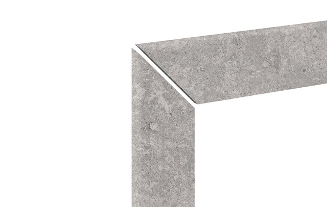 Zanquín porcelánico Bedford 59.6x59.6 cm piedra pearl