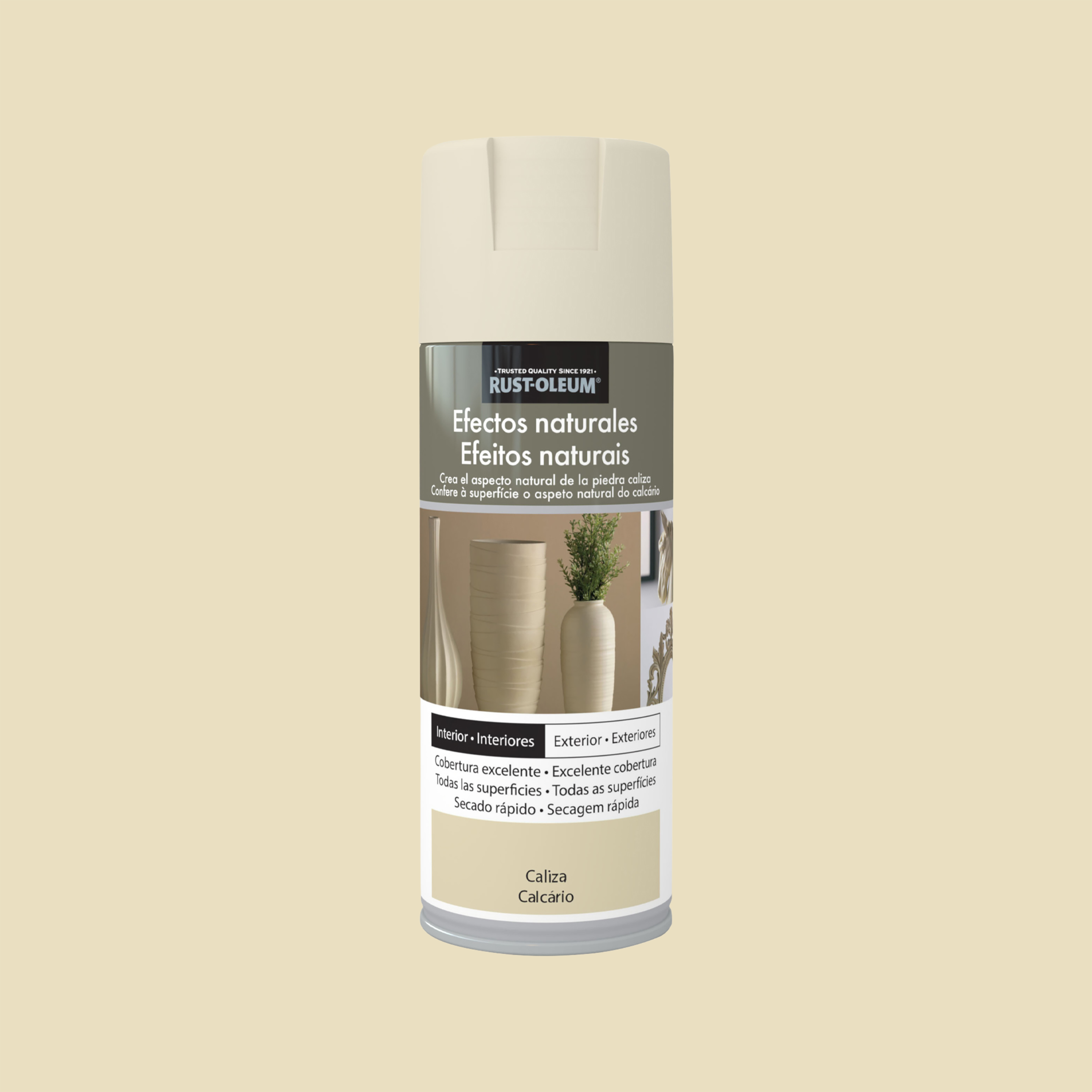 Spray pintura rust-oleum textura 400ml gris caliza