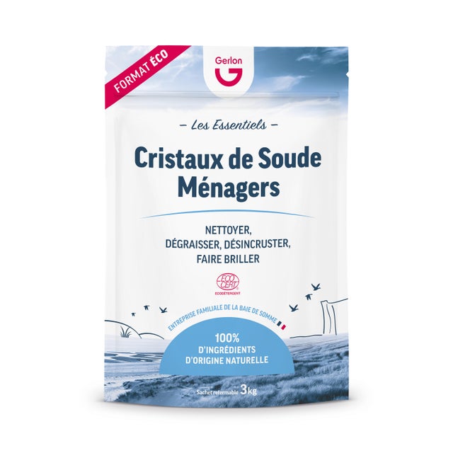 Cristaux de soude LES ESSENTIELS, 3Kg