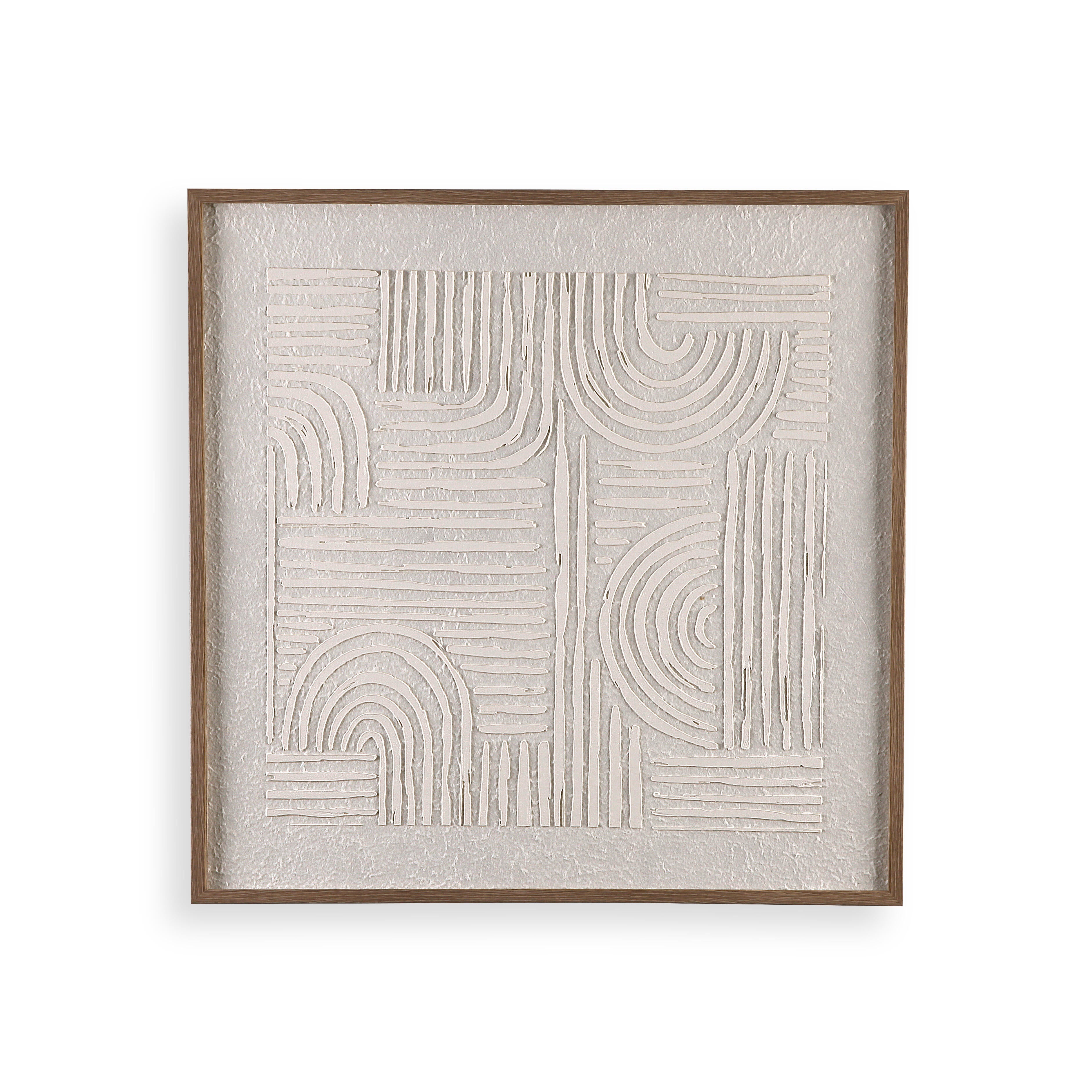 Cuadro con marco Dorado 60 cm x 60 cm - 5