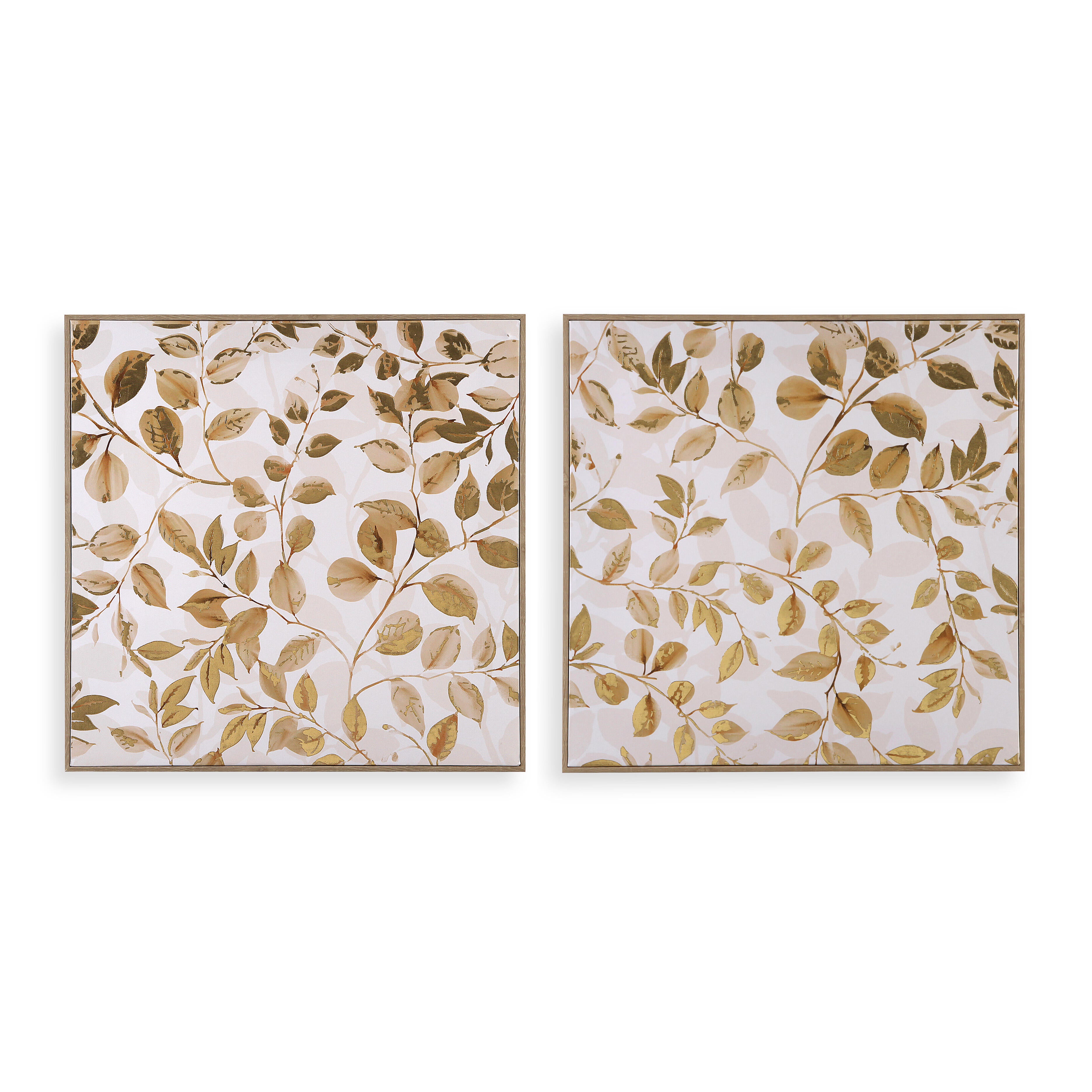 Cuadro con marco Dorado 60 cm x 60 cm - 4