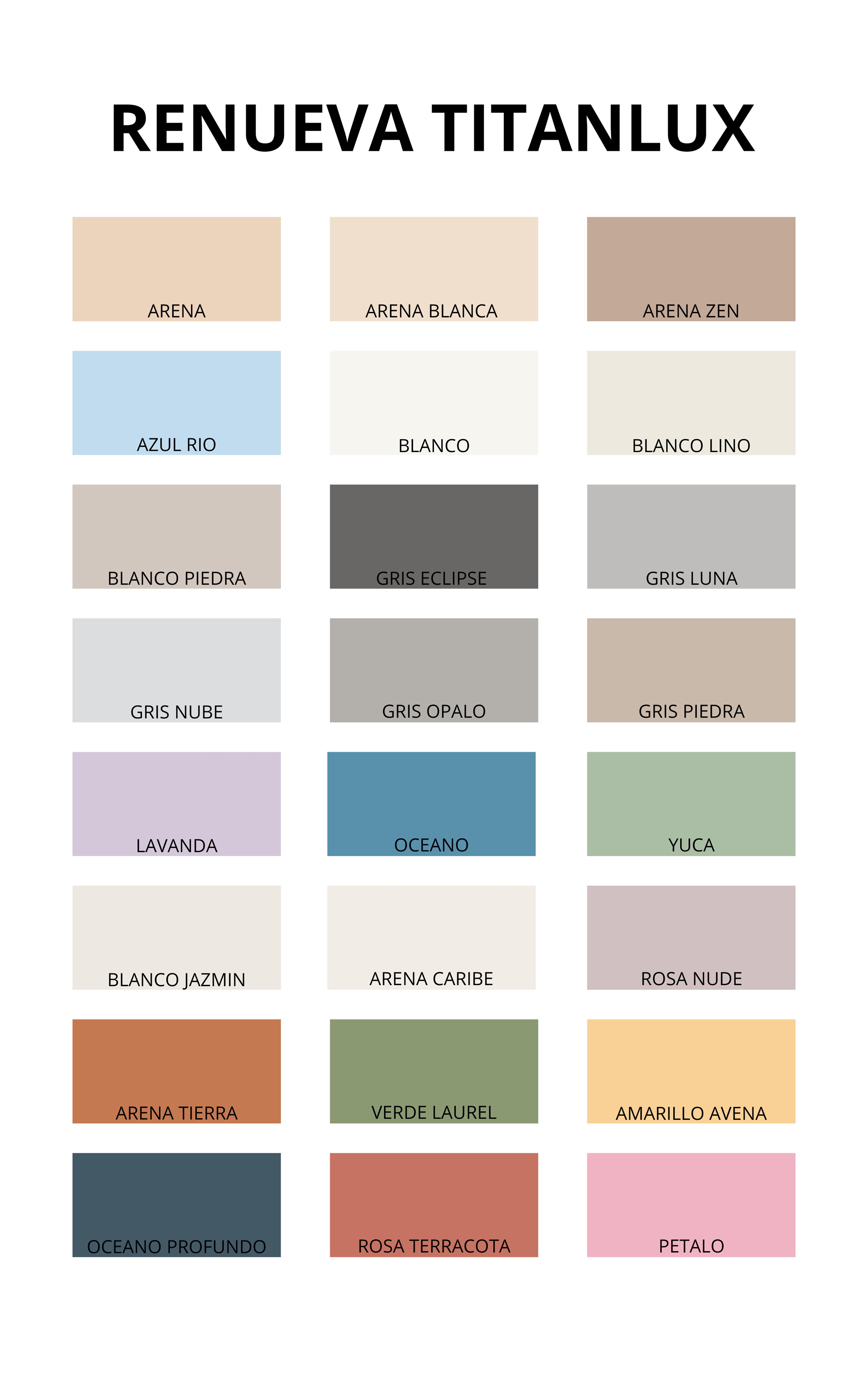 Tester de pintura Renueva TITANLUX color blanco mate 30ml para paredes y techos - 6