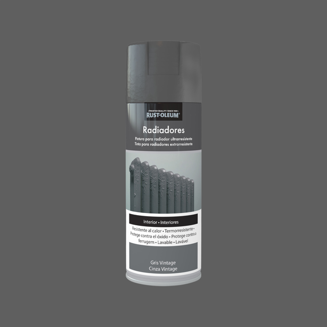 Spray para radiador brilhante Rust Oleum 400ml branco