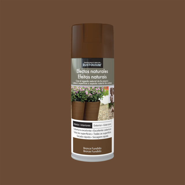 Spray multisuperficies mate Rust Oleum 400ml bronze texturado
