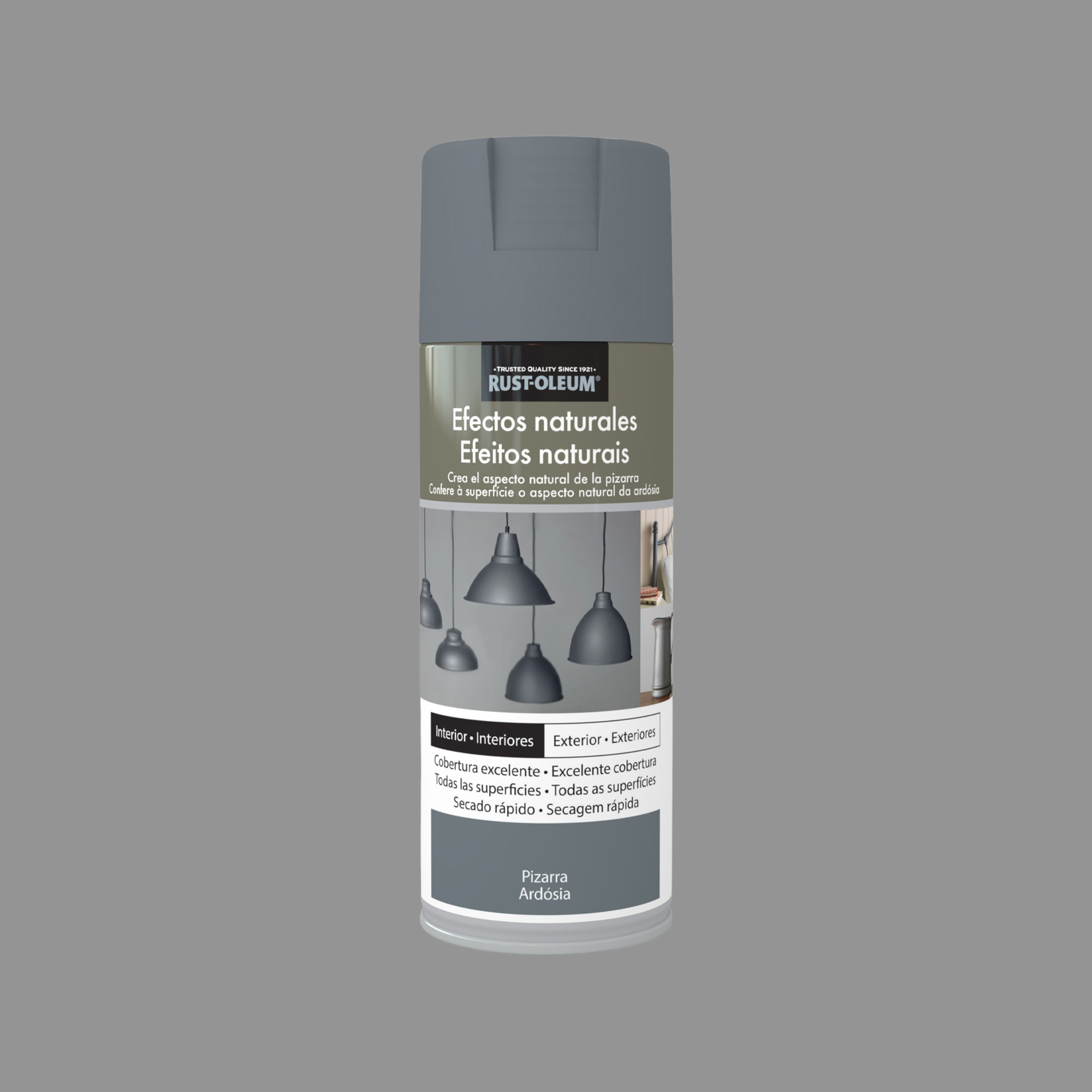 Spray efecto natural rust-oleum 400ml pizarra