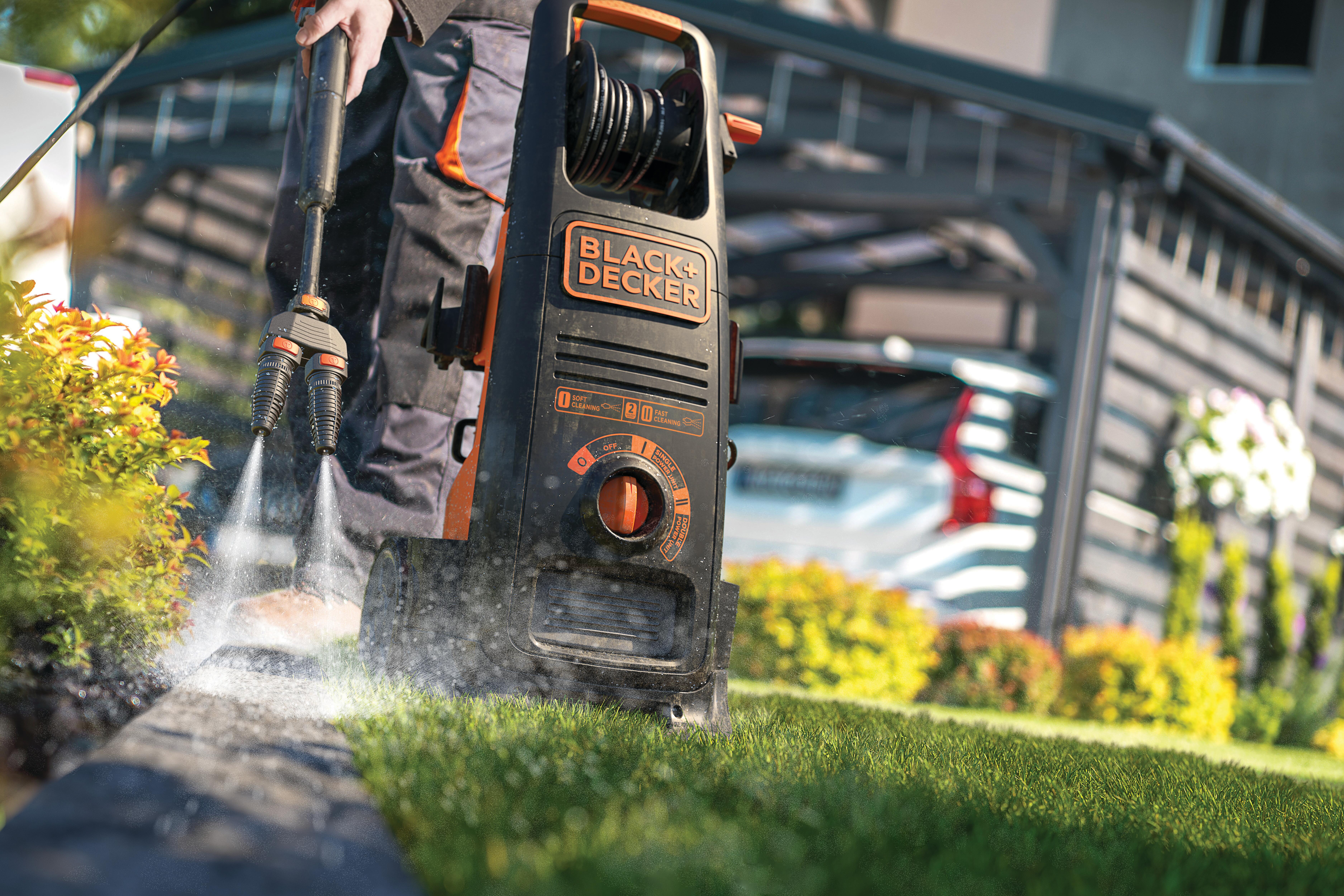 Hidrolimpiadora eléctrica black + decker 2500w 150 bares de presión