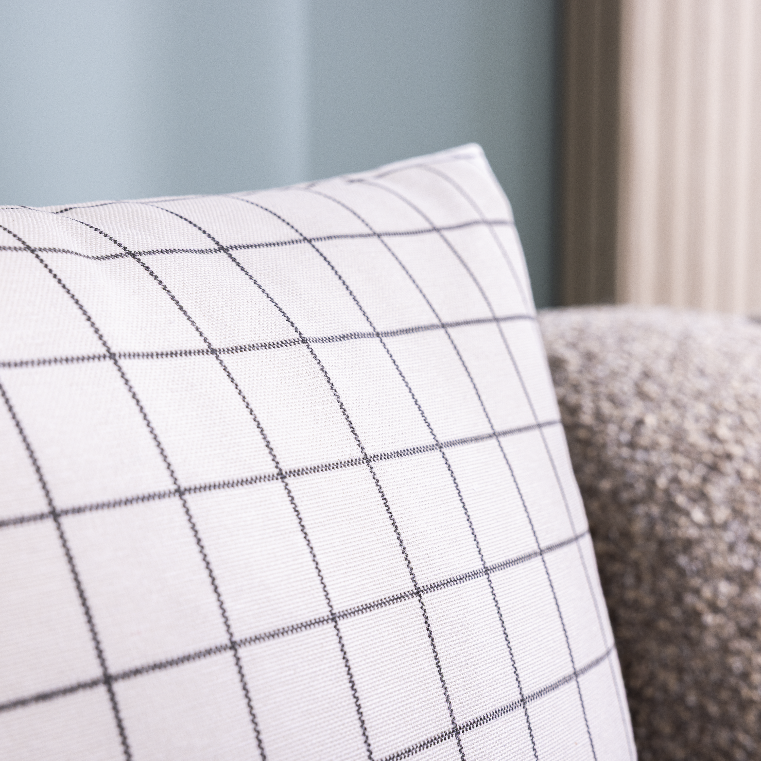 Housse de coussin Chessy beige, 45 x 45 cm - 7