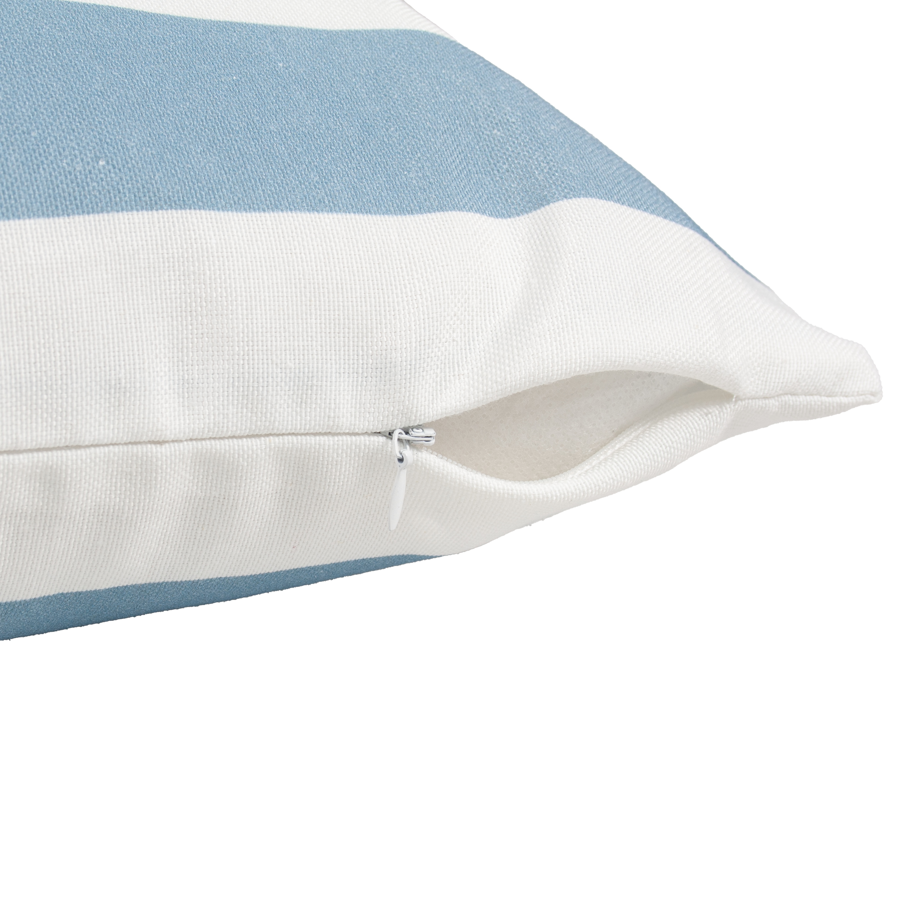 Fronha de almofada Sigrid 45x45cm azul branco Inspire - 6