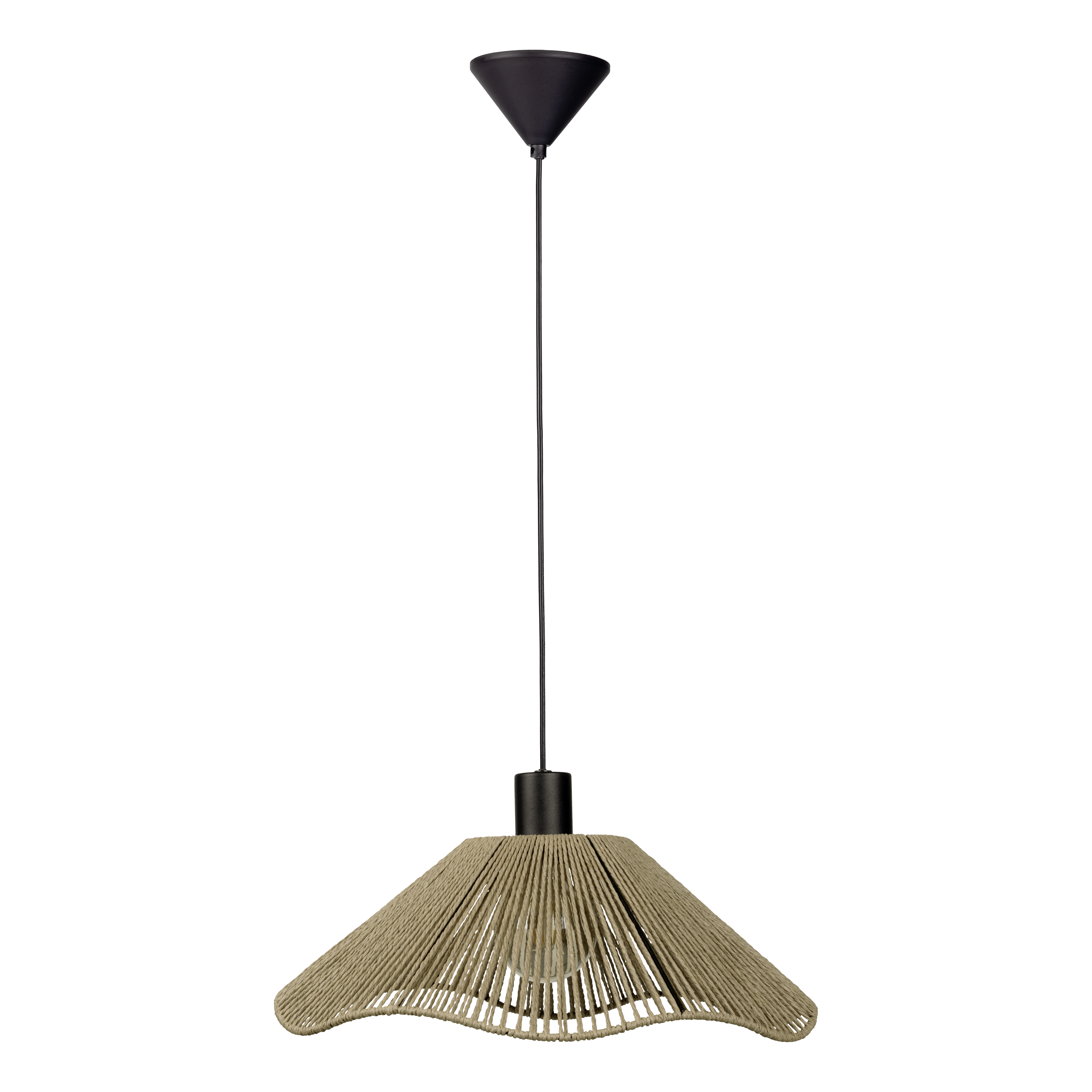 Suspensão SIRUELA 1X42W E27 110 cm algodão - 3