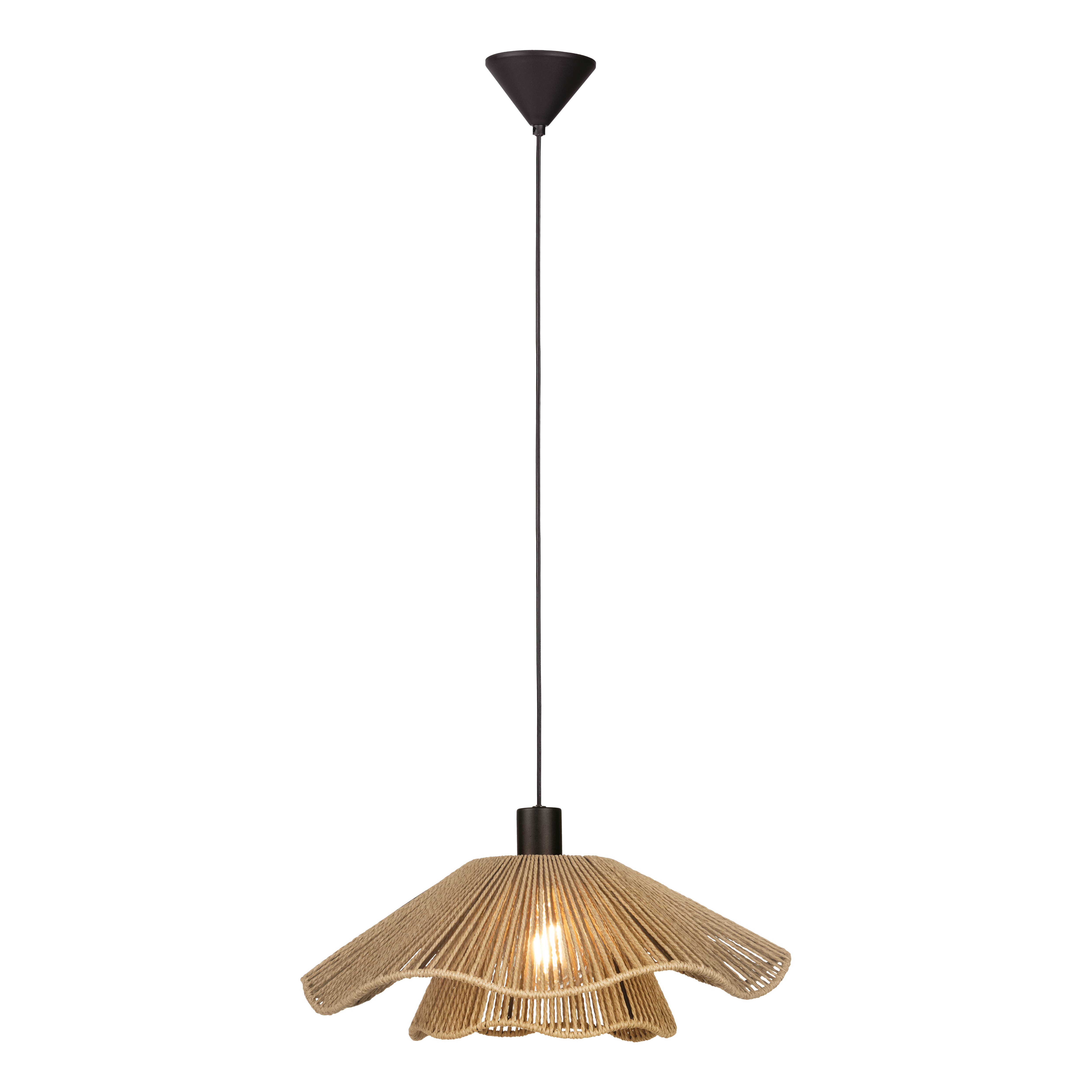 Suspensão SIRUELA 1X42W E27 110 cm algodão II - 3
