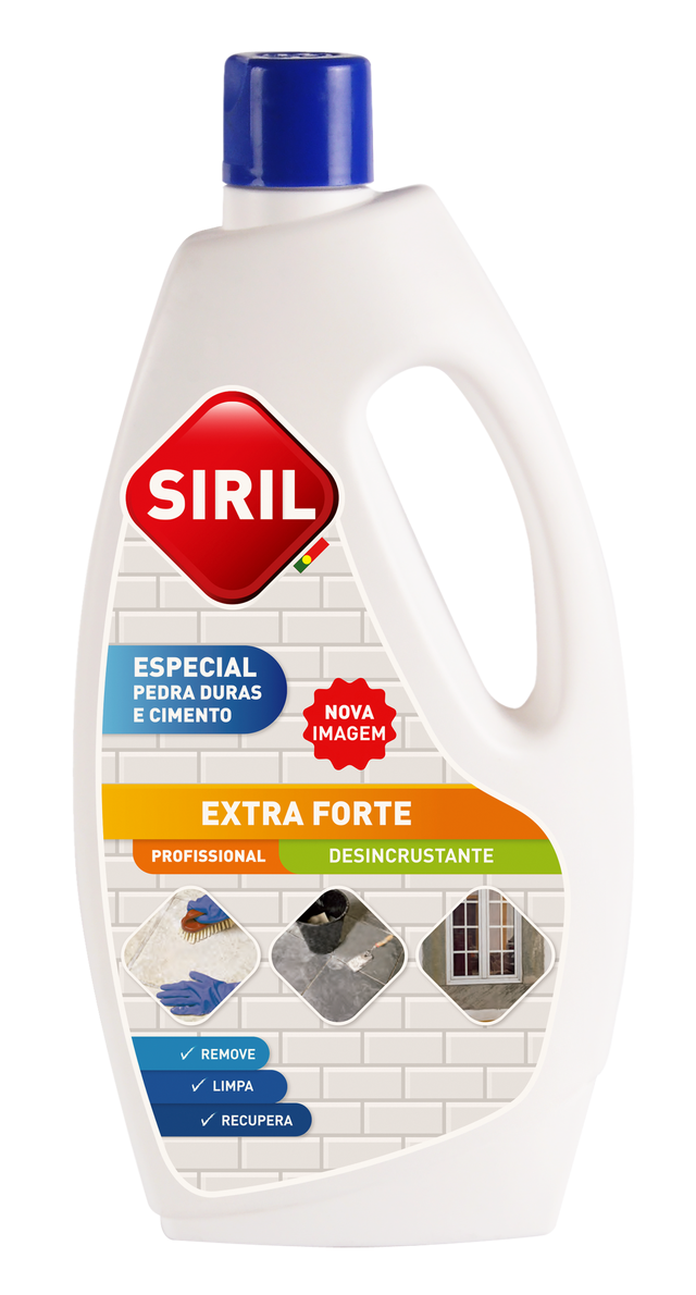 Desincrustante pedras duras e cimento 1 L Siril