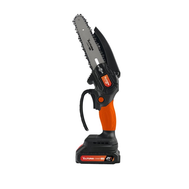 Motosierra a batería ALTUNA Motosierra A Bateria 21V-2Ah 20V 21Ah 15 cm longitud espada