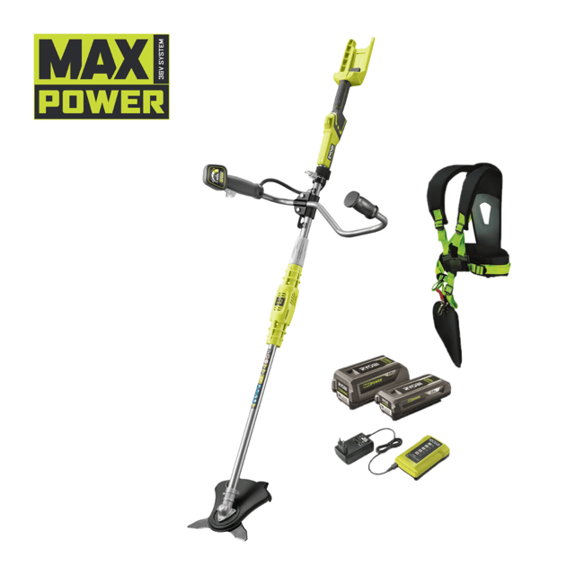 Débroussailleuse à batterie RYOBI, Rbc36x26bg2-14020 36V, l.33cm