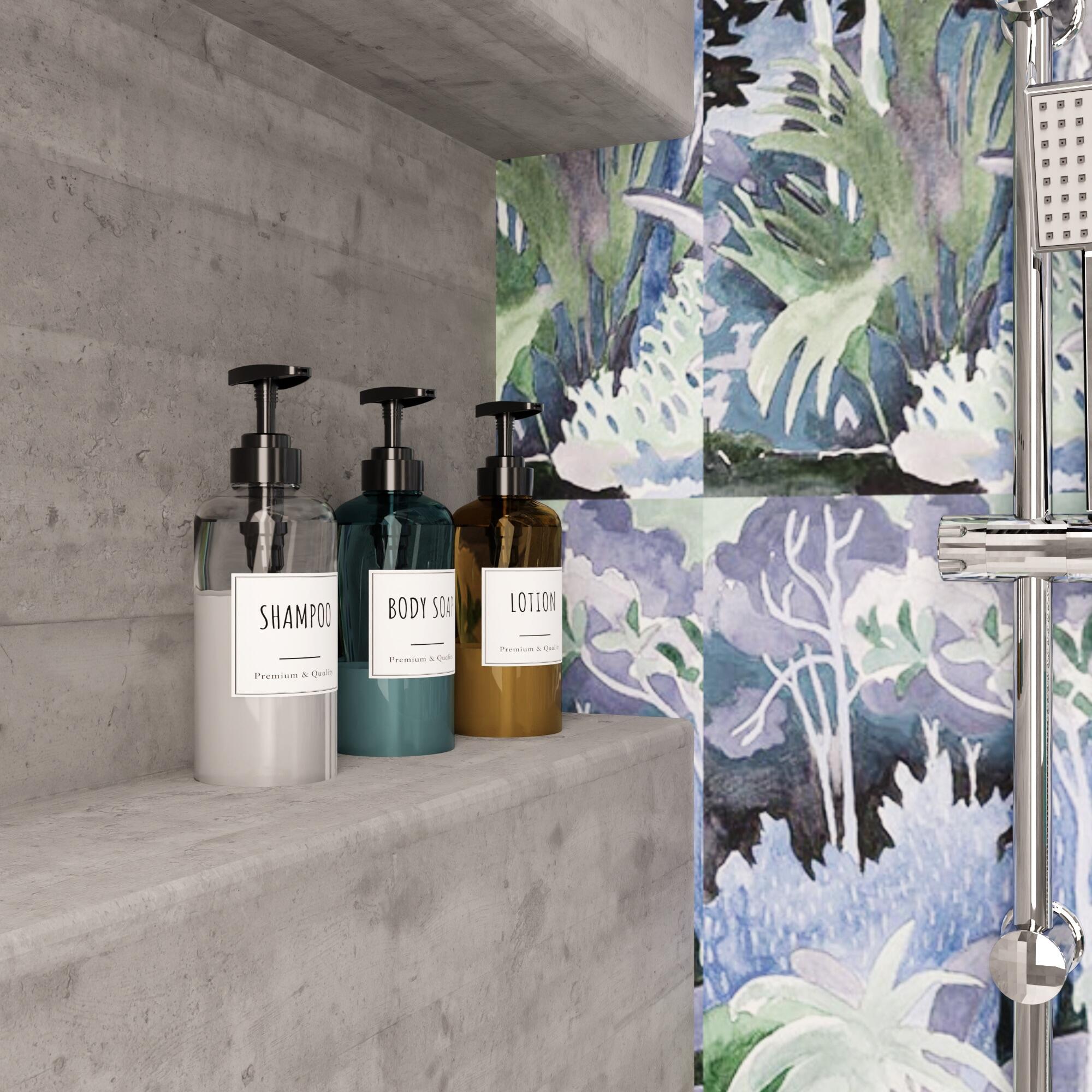 Kit de adhesivos para dispensadores Abbey 13x22 cm
 - 7