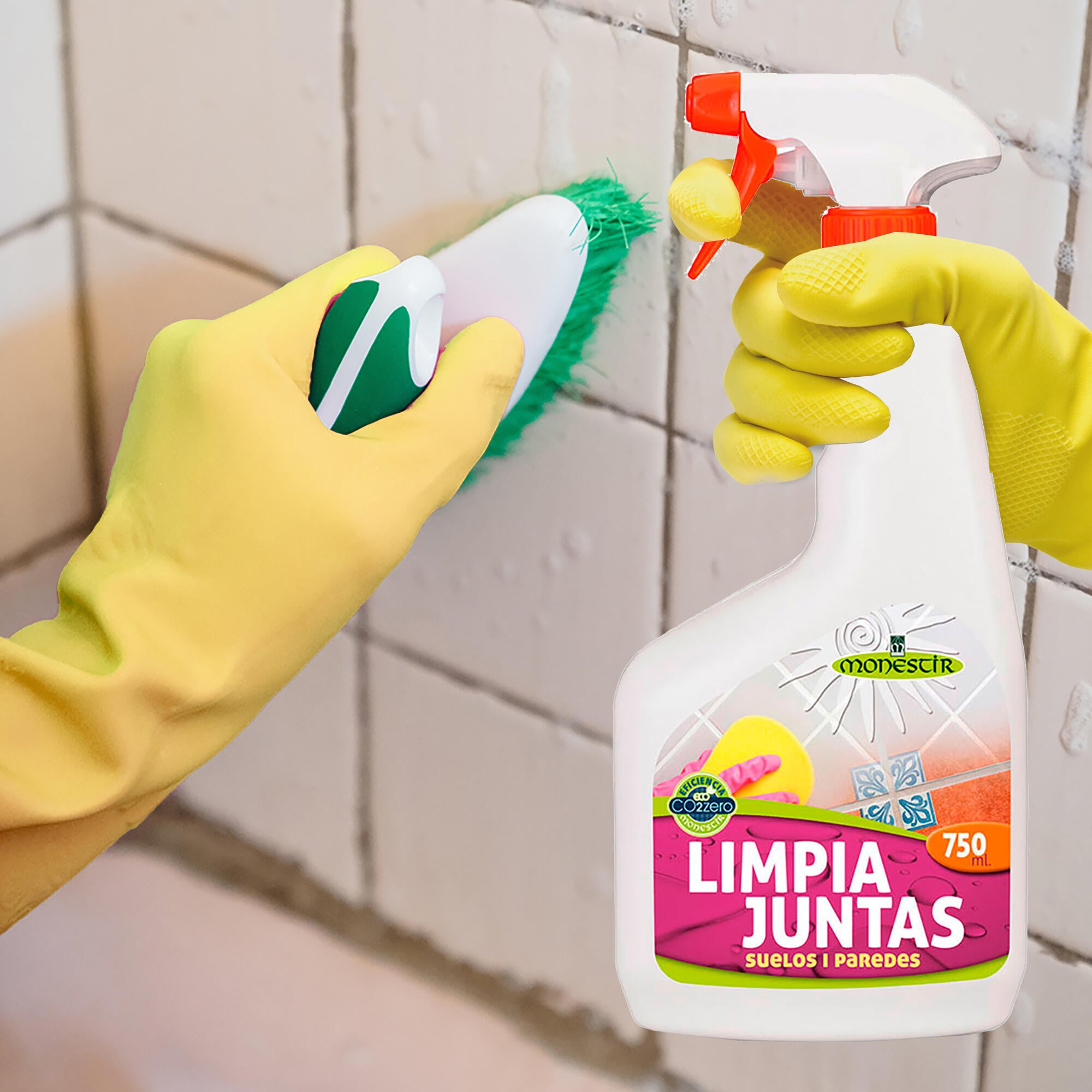 Limpiador de juntas MONESTIR 750ml rojo - 3