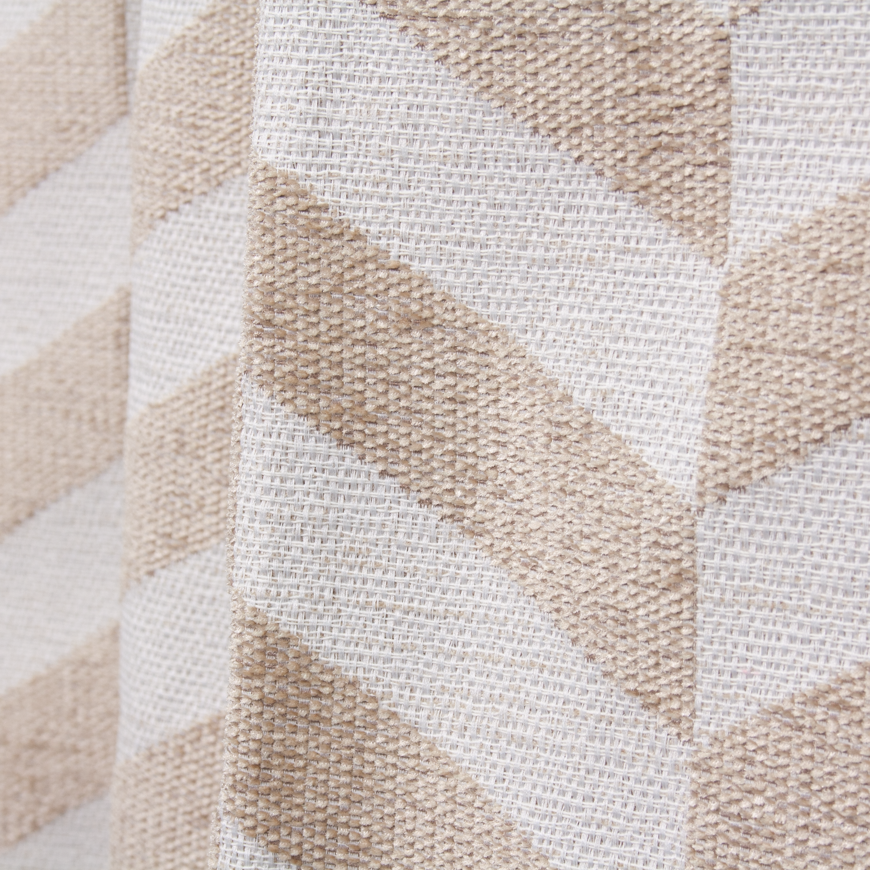 Cortinado ilhós Magnus 140x280cm bege branco Inspire - 9