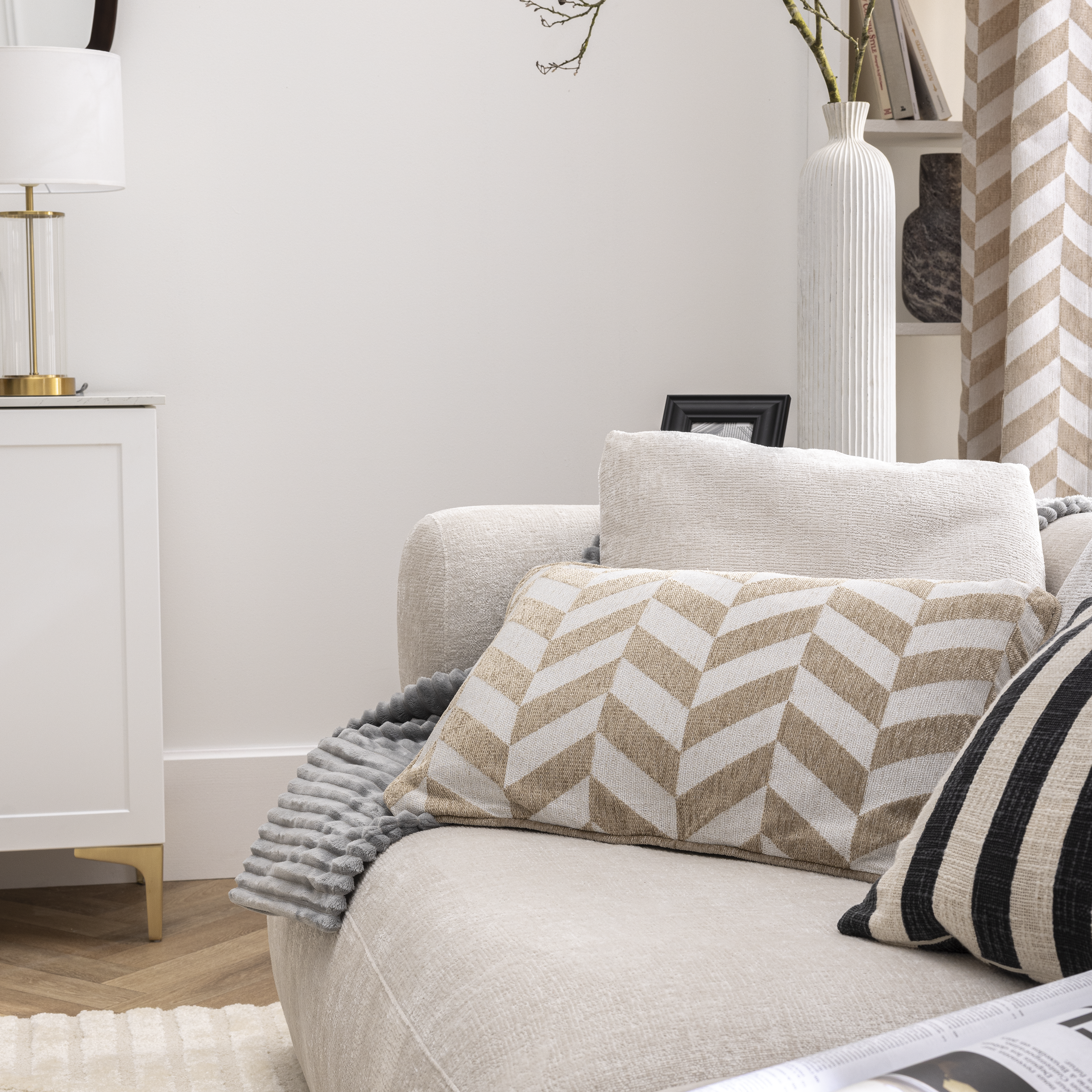 Almofada Magnus 40x60cm bege Inspire - 8