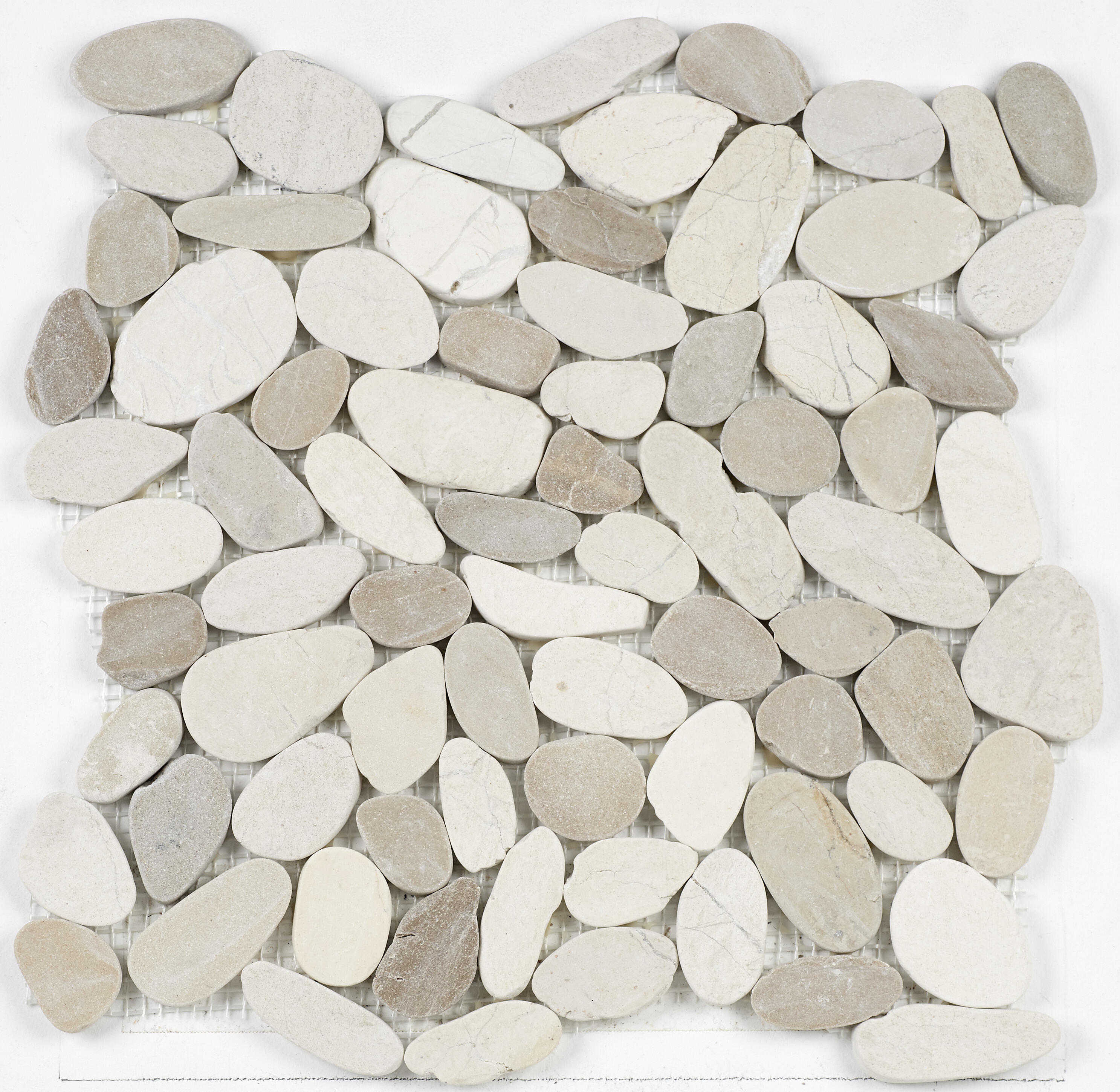 Mosaïque pierre sol mur et douche L.30 x l.30 cm - Sciés - 2