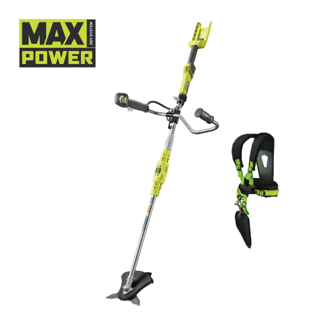 Débroussailleuse sur batterie RYOBI Rbc36x26bg2-0 36 V, l.26 cm sans batterie