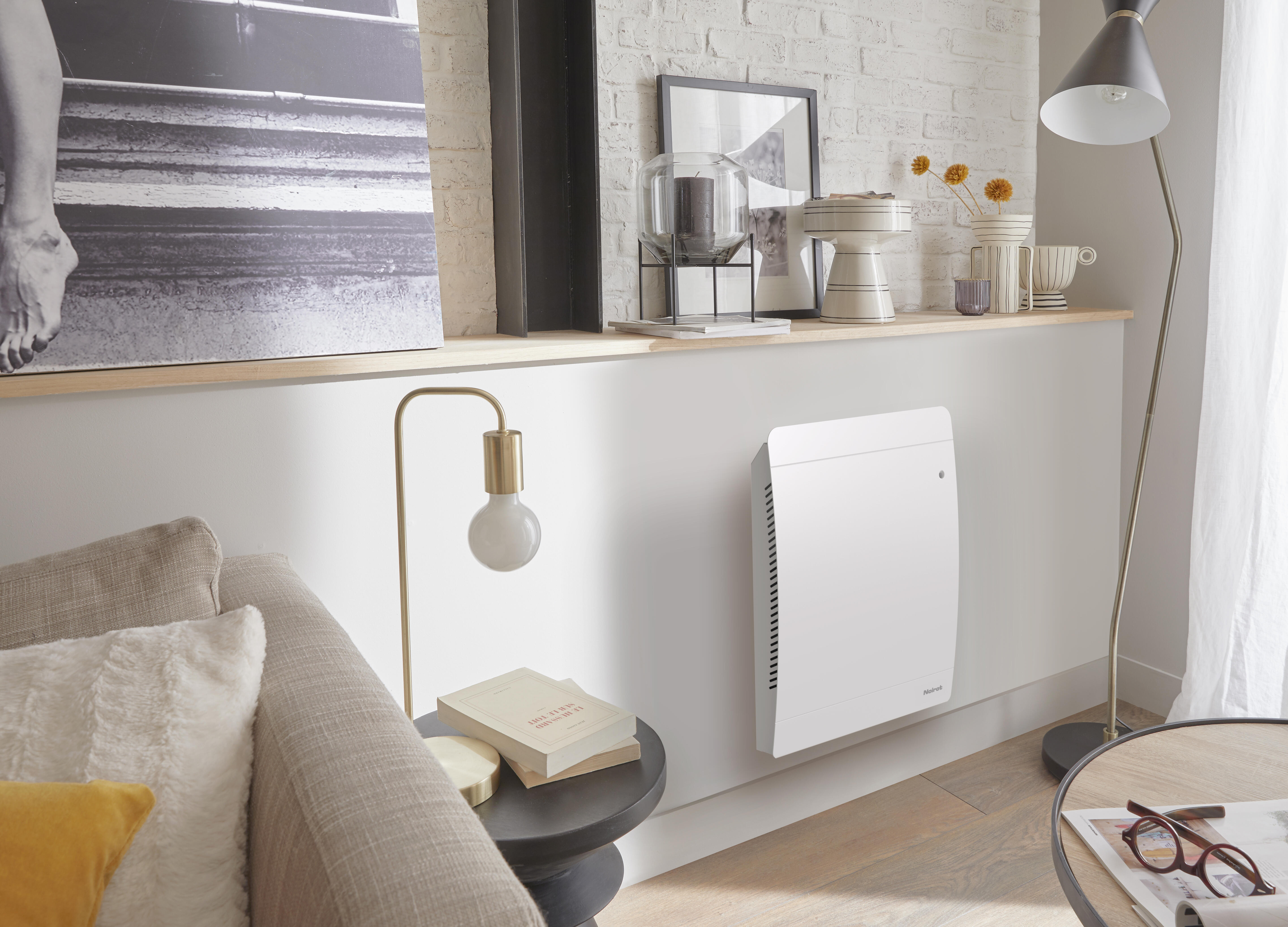 Radiateur électrique connecté à inertie sèche 1500W Walter 2 NOIROT - 4