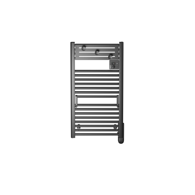 Sèche-serviettes électrique à inertie fluide Actibain connect 500W NOIROT noir