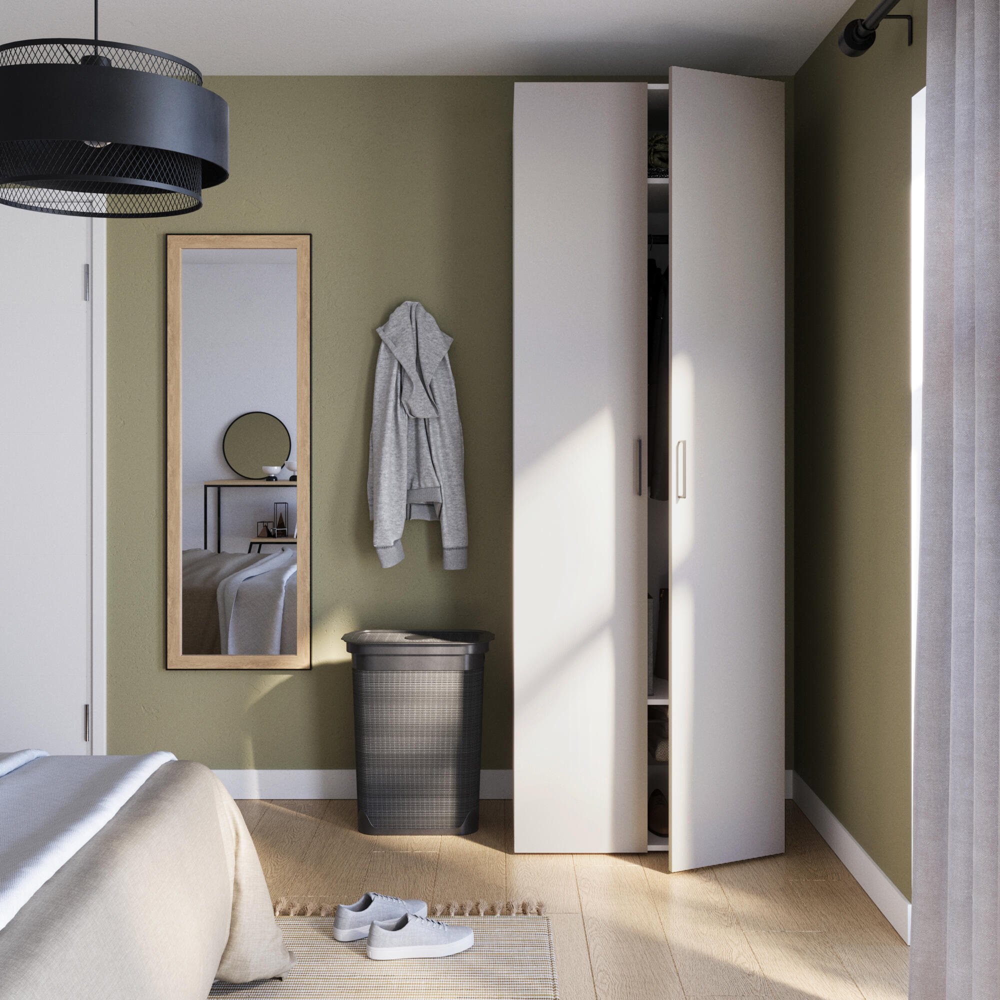 Caisson SPACEO Evo'M Blanc H.230,4 X L.80 X P.54 cm - 6