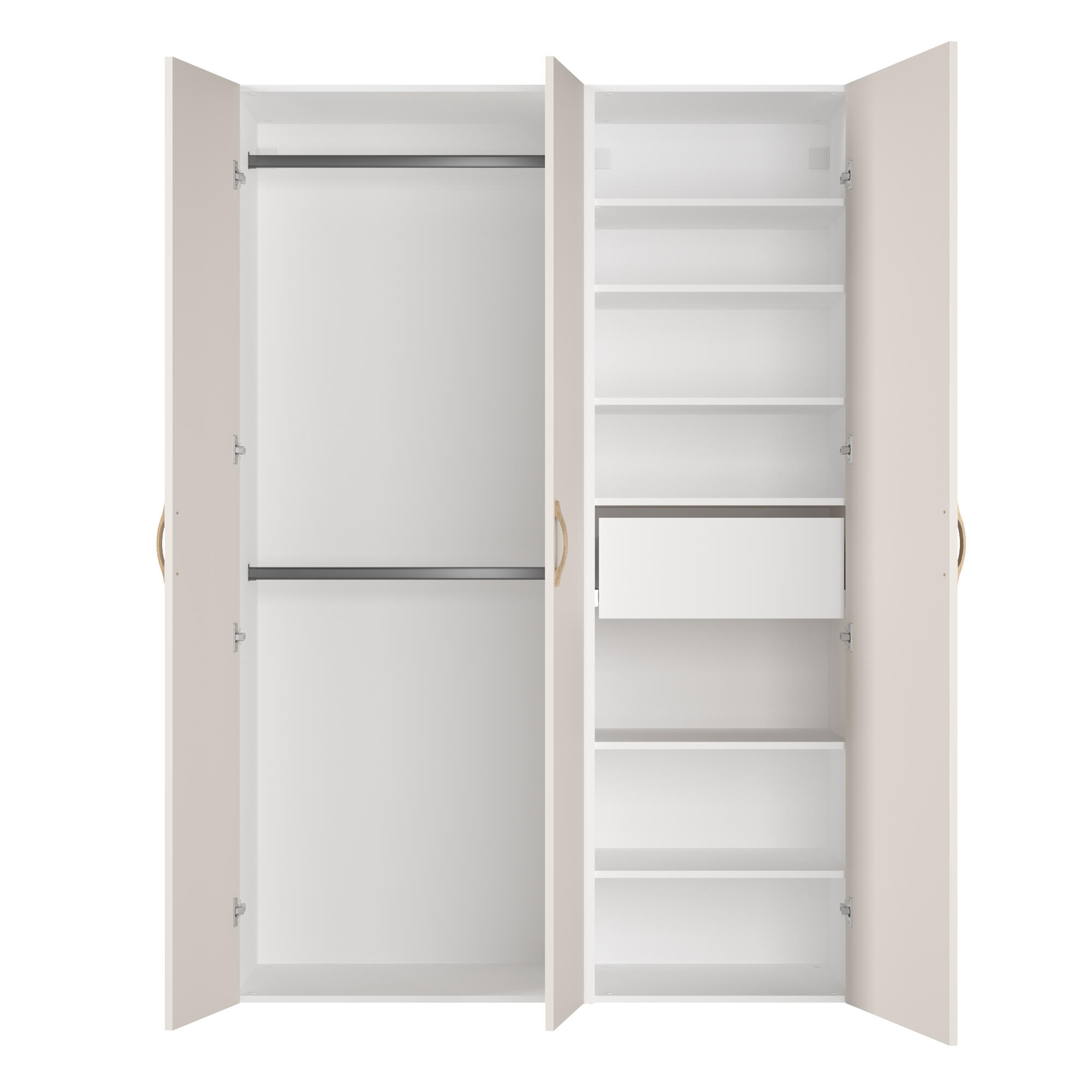 Façade intérieure SPACEO Evo'M blanc H22.5XL53.8CM pour tiroir H15XL60cm - 4