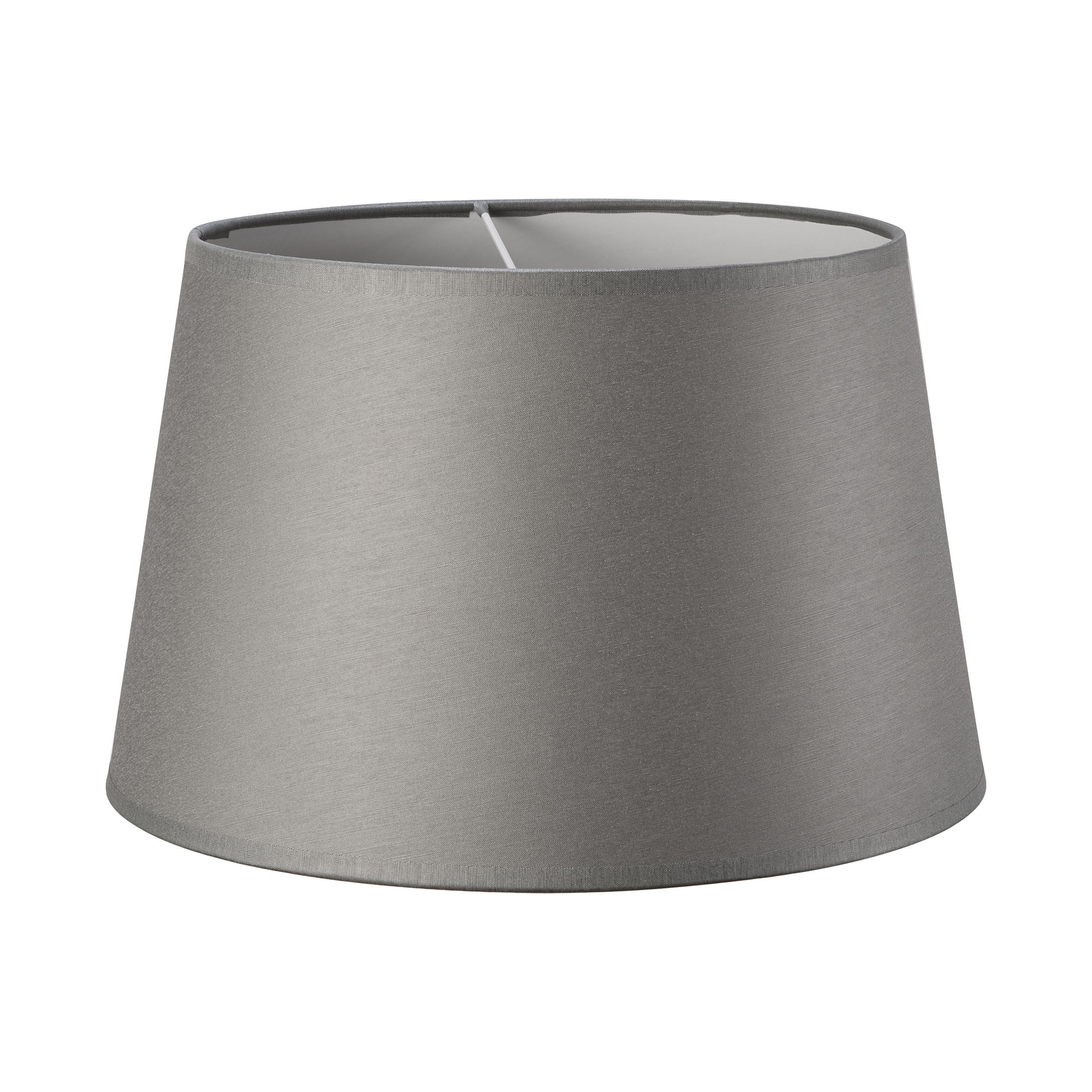 Abażur Chino M szary stożek 25 x 15.5 cm Lamkur