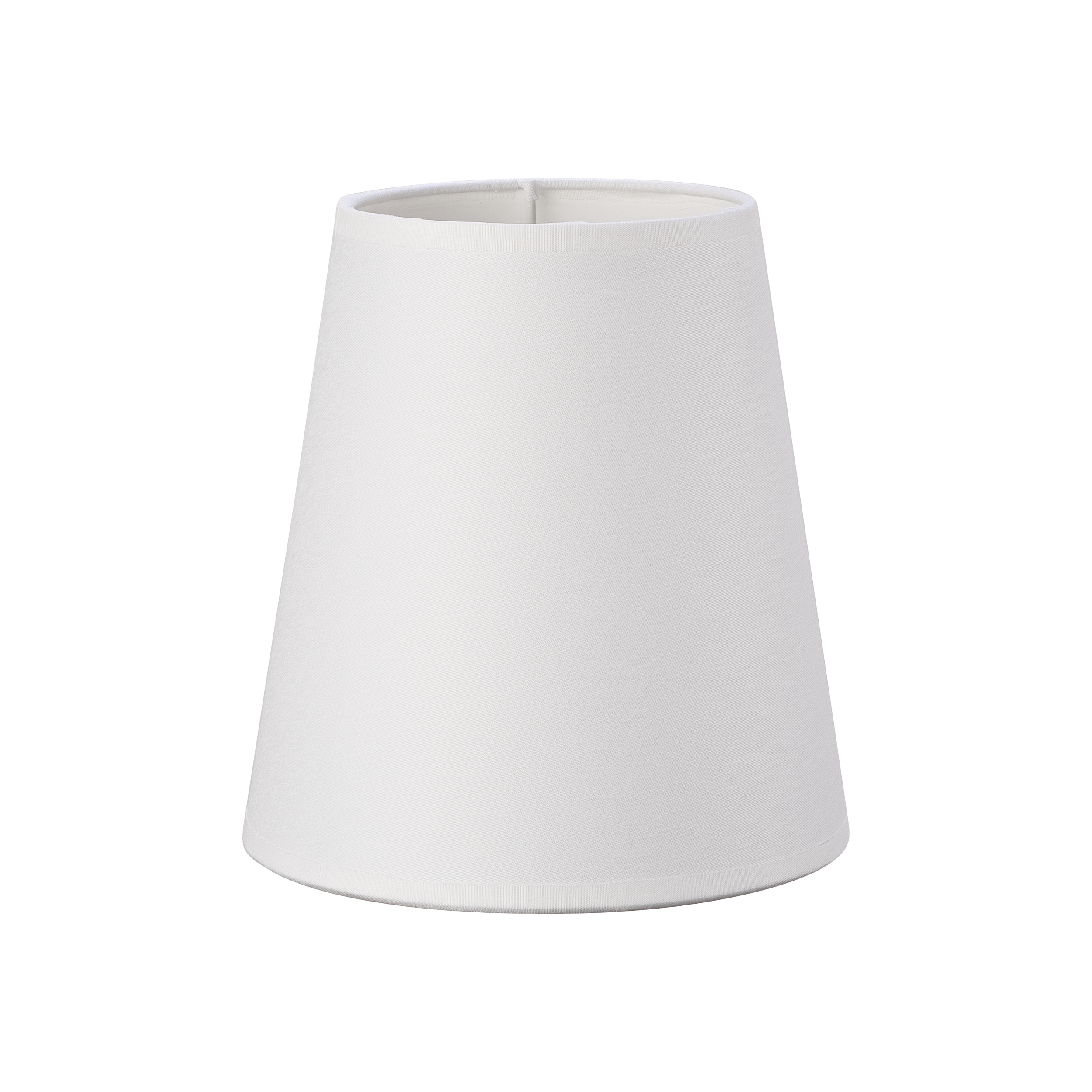 Abażur Chino S2 biały stożek 15 x 15.5 cm Lamkur