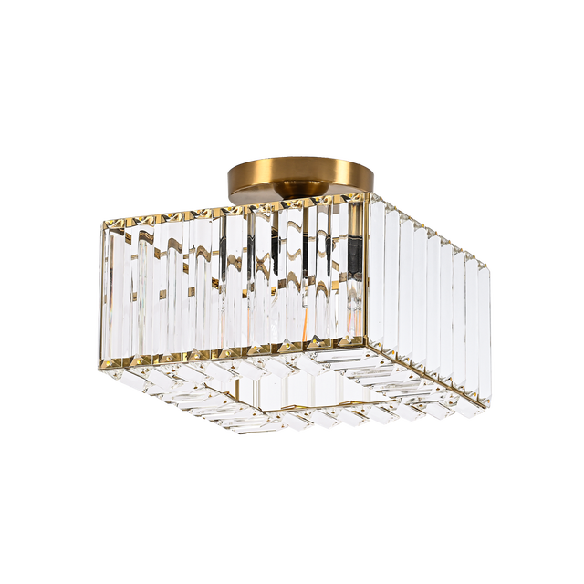 Lampa sufitowa Vetro 1XE27 15W złota LIGHT PRESTIGE